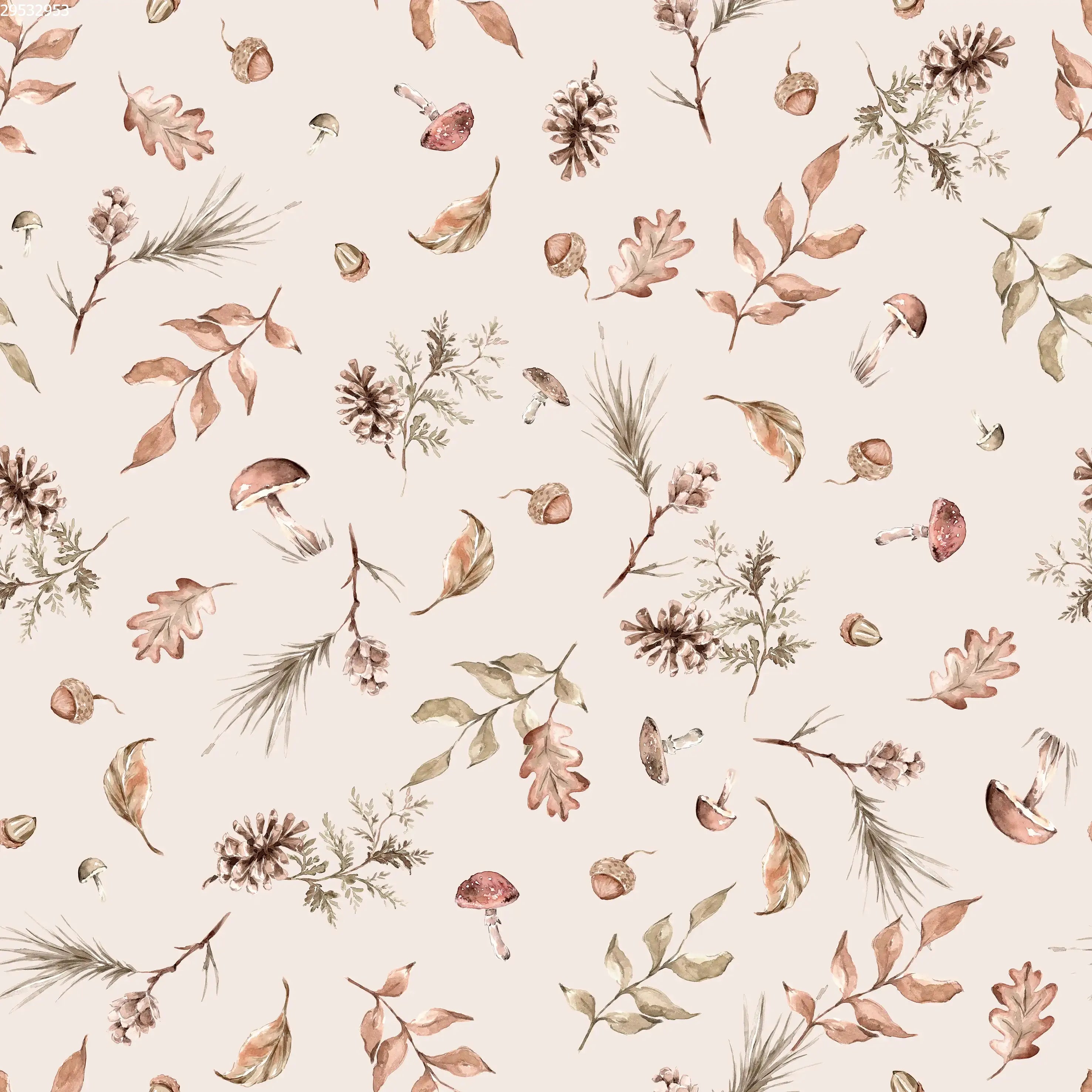 Autumn Elements Sand - Family Fabrics B.V.