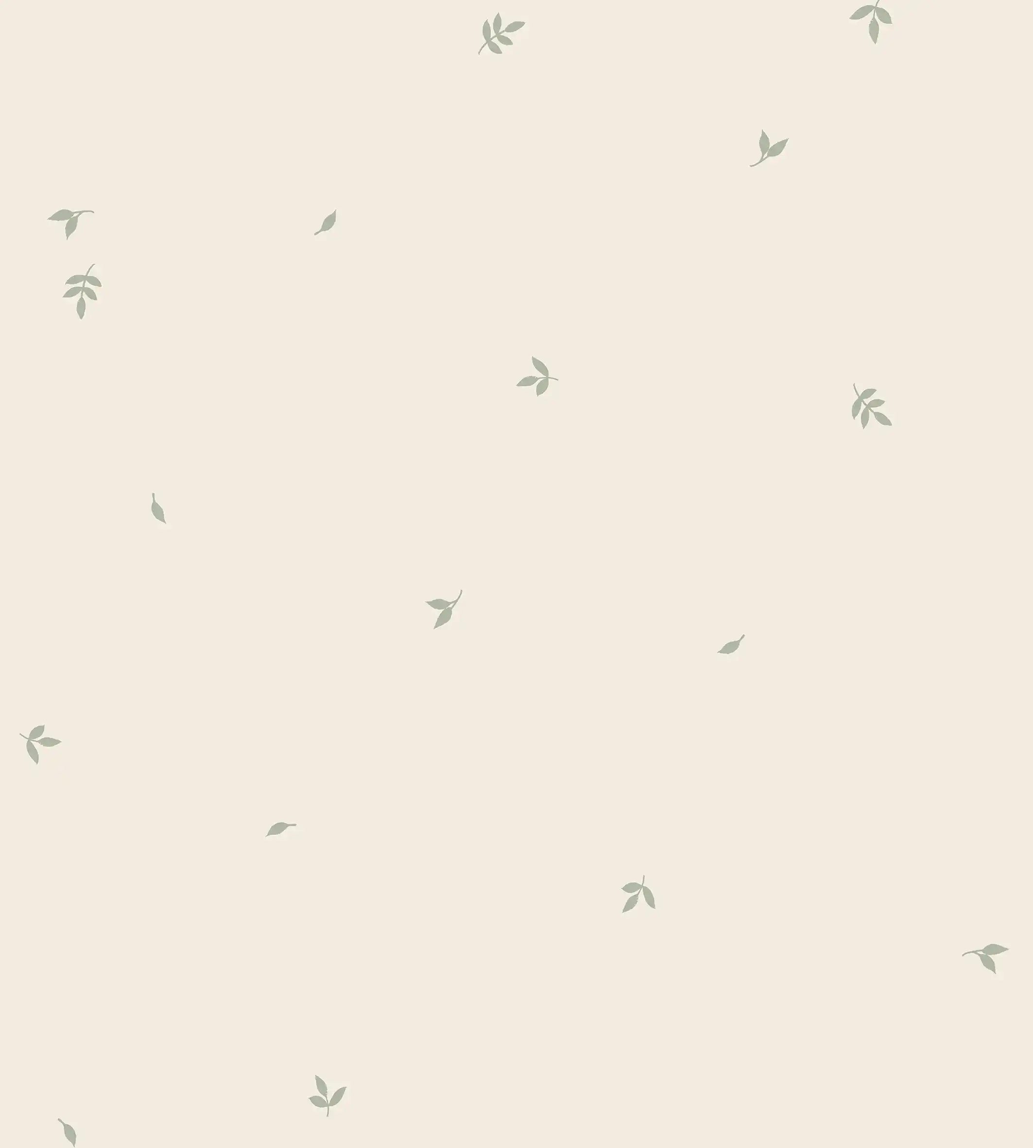 Baby Leaf Offwhite - Family Fabrics B.V.