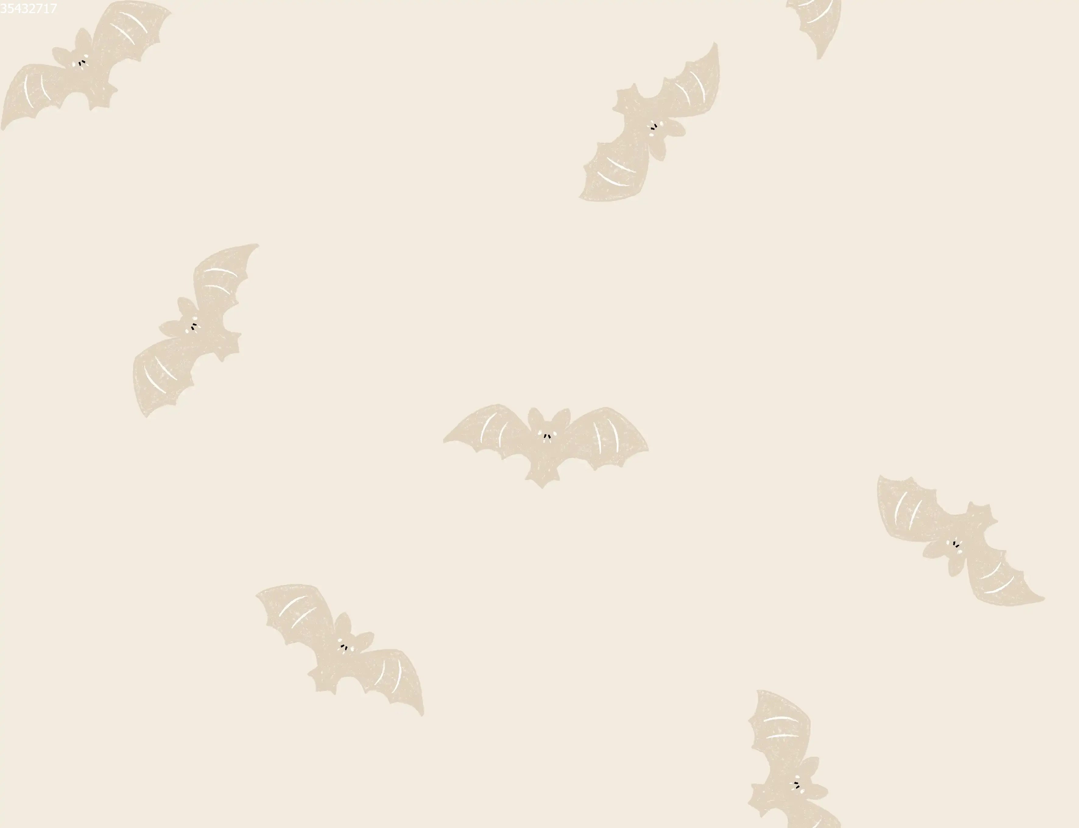 Bats Beige Big - Family Fabrics B.V.
