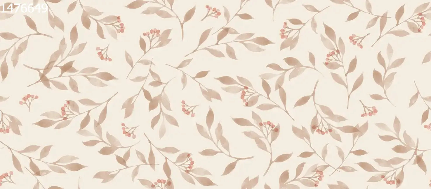 Berry Branches Small Pastel - Family Fabrics B.V.