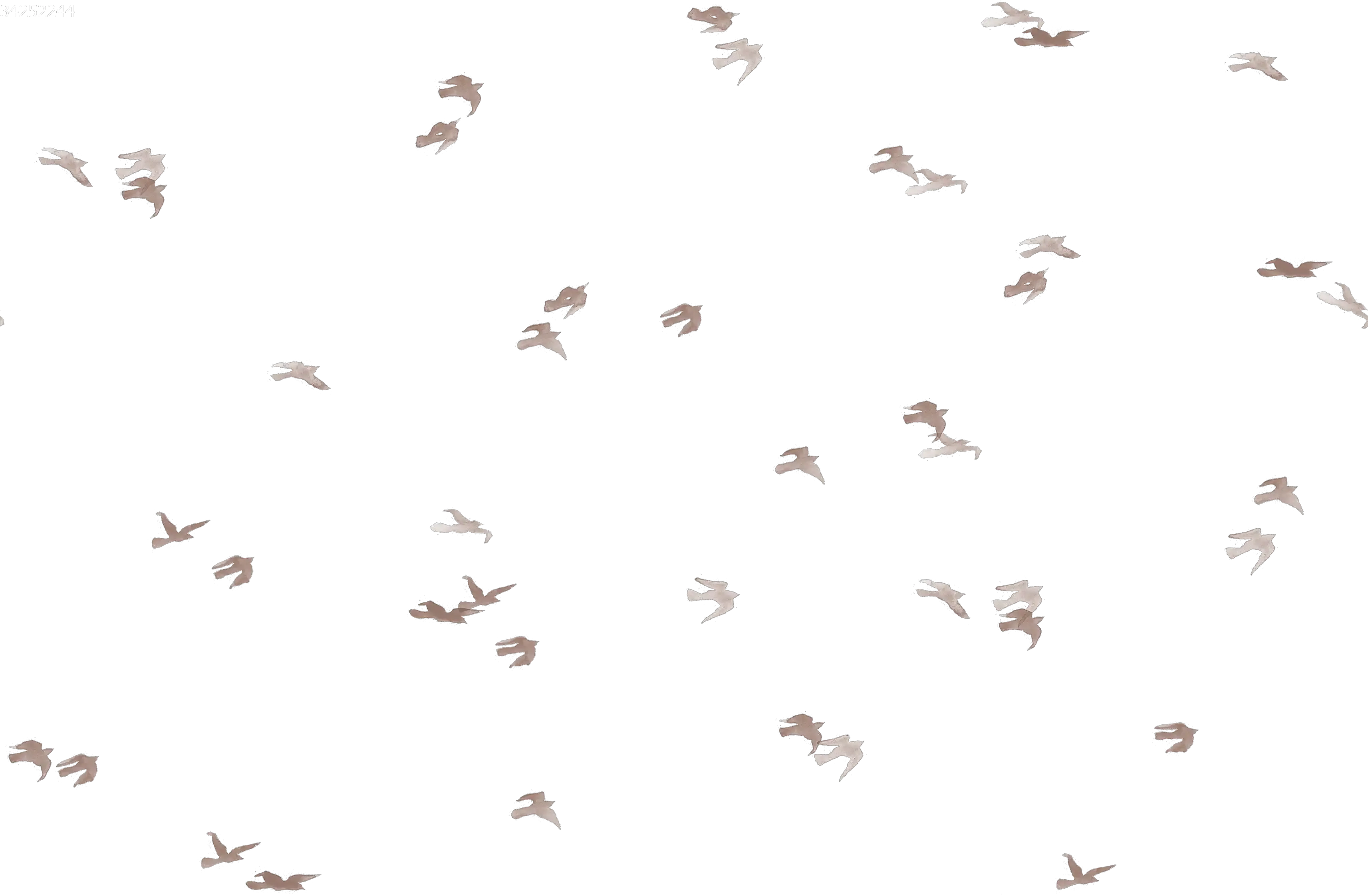 Birdflight Snowwhite Grey - Family Fabrics B.V.