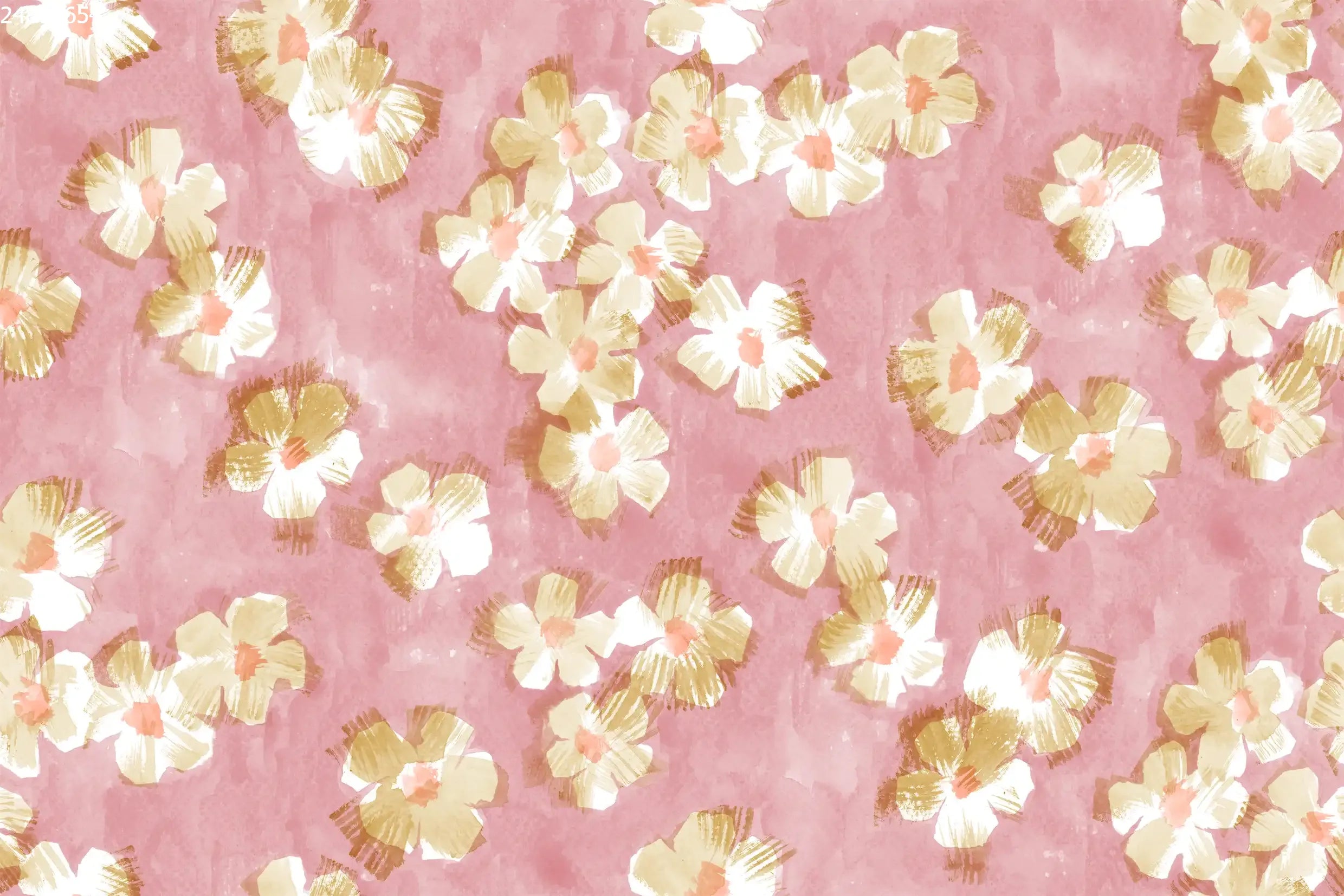 Bold Floral Pink Small - Family Fabrics B.V.