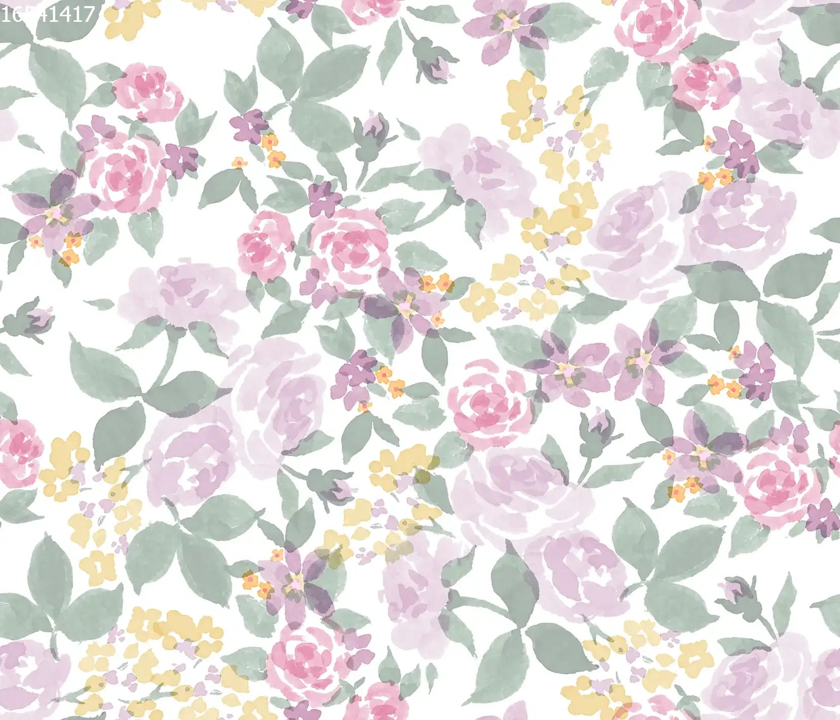 Bold Flower Lilac Small - Family Fabrics B.V.