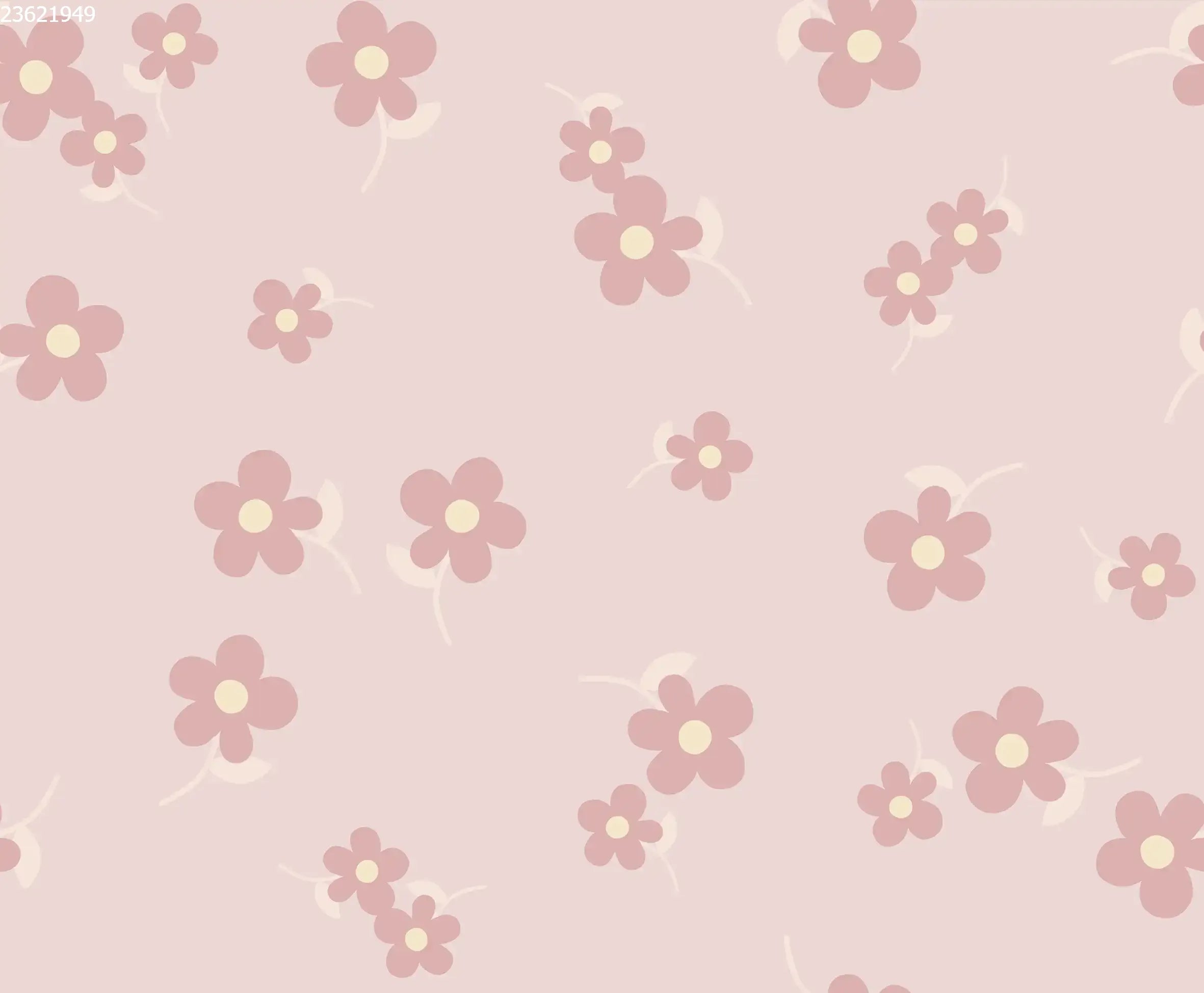 Bold Flower Pink Small - Family Fabrics B.V.
