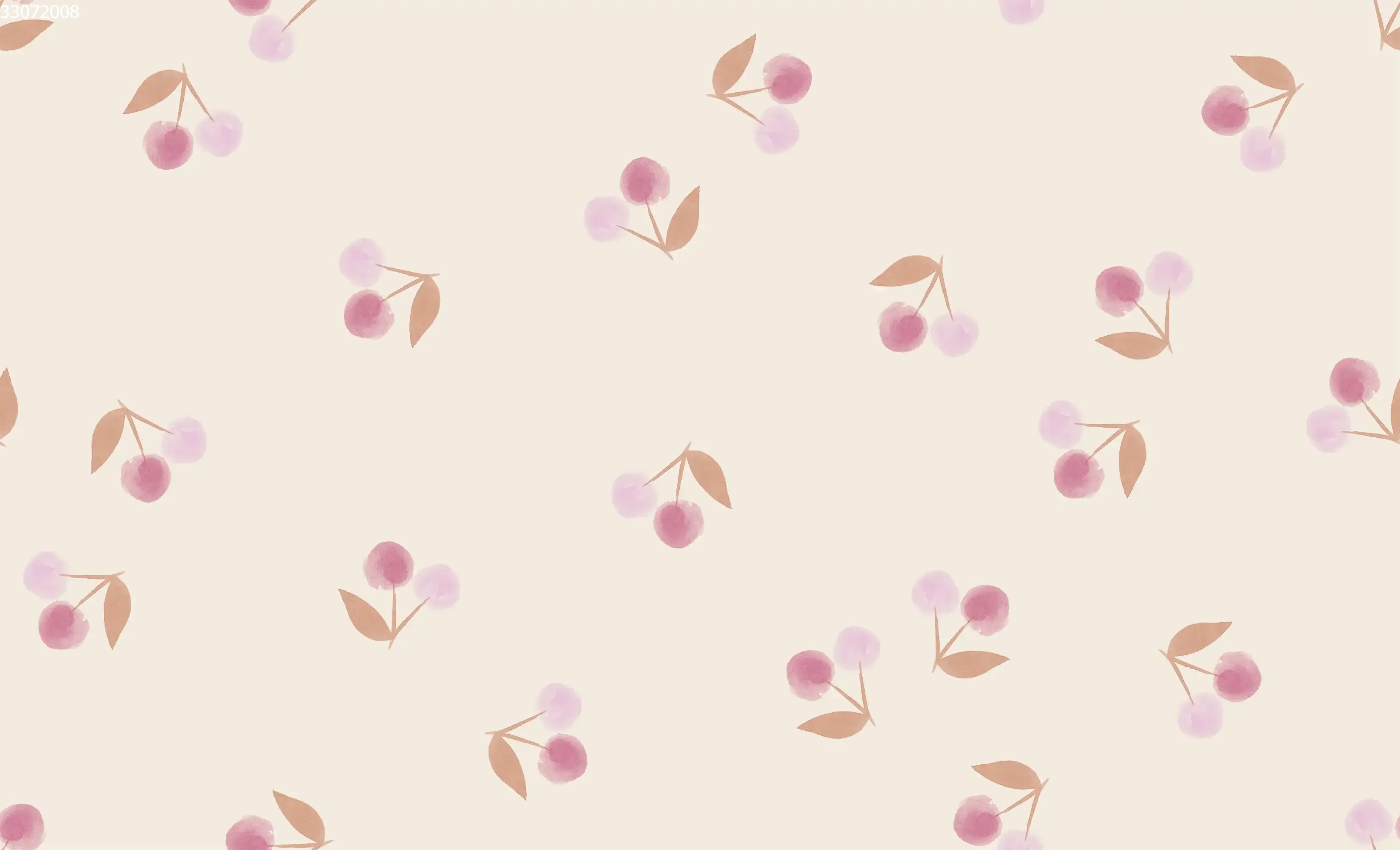 Cherries Off White - Family Fabrics B.V.