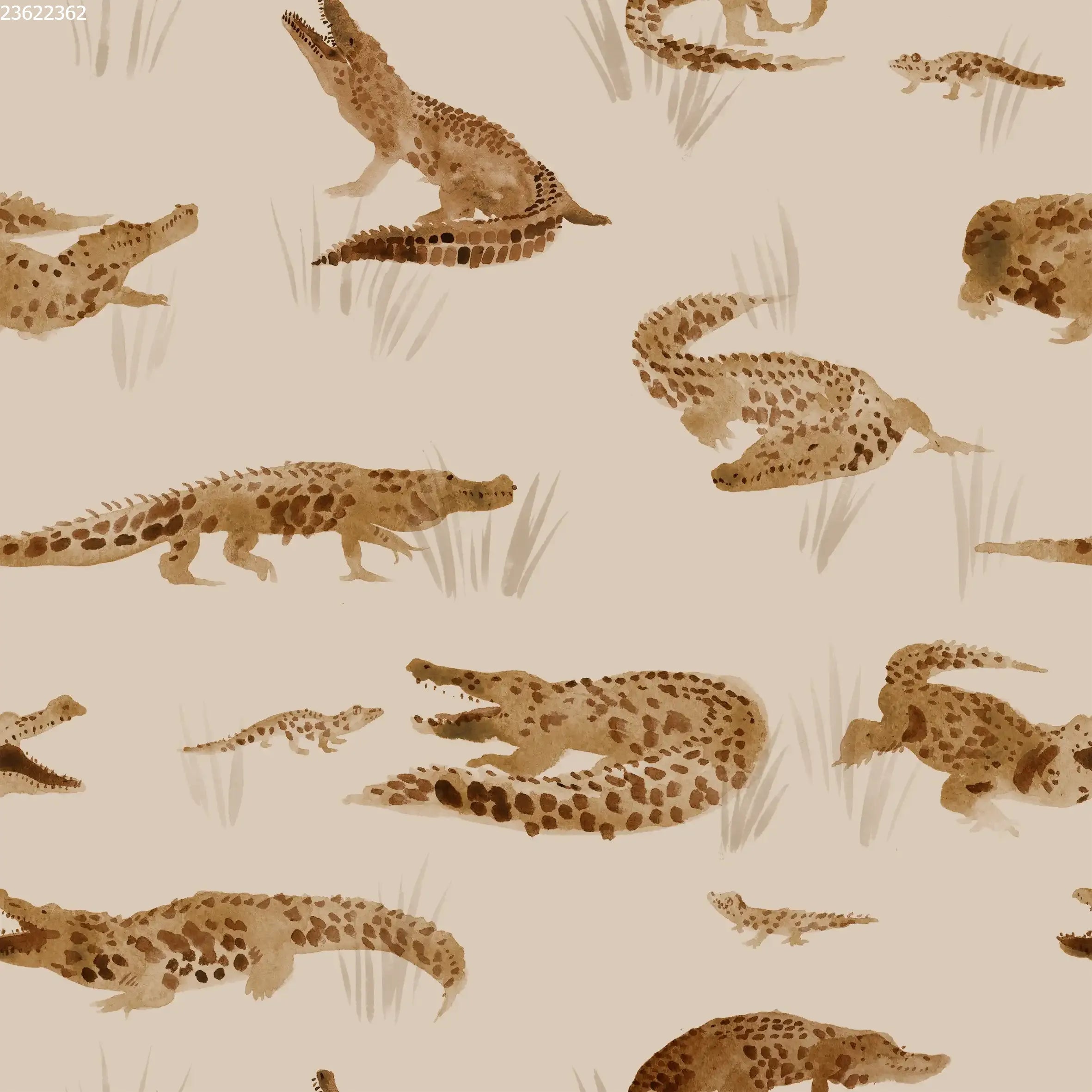 Crocodile Brown - Family Fabrics B.V.