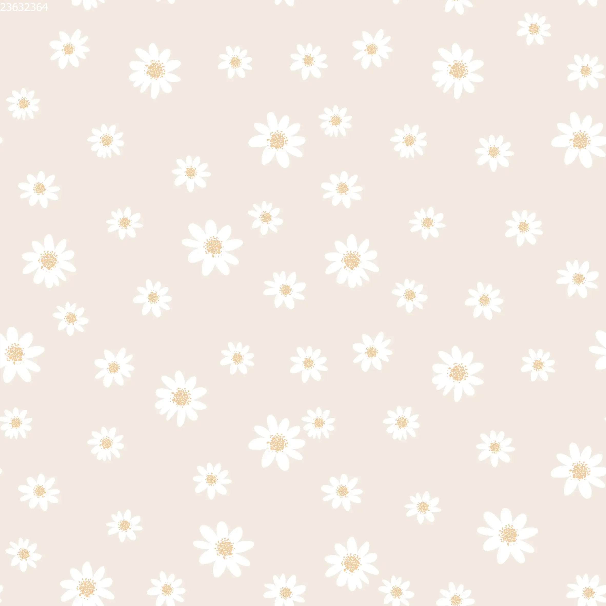 Daisies Cream - Family Fabrics B.V.