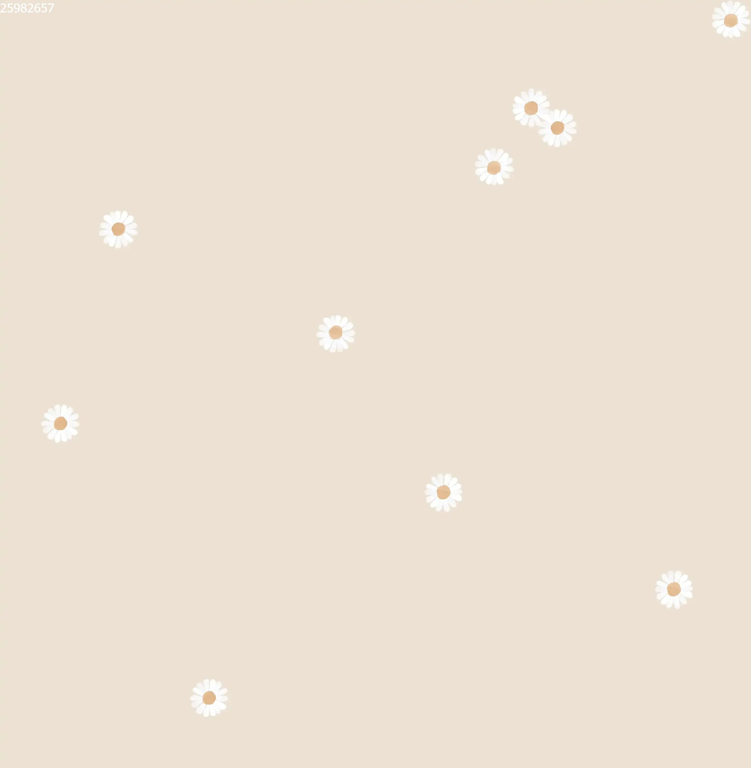 Daisy Light Beige - Family Fabrics B.V.