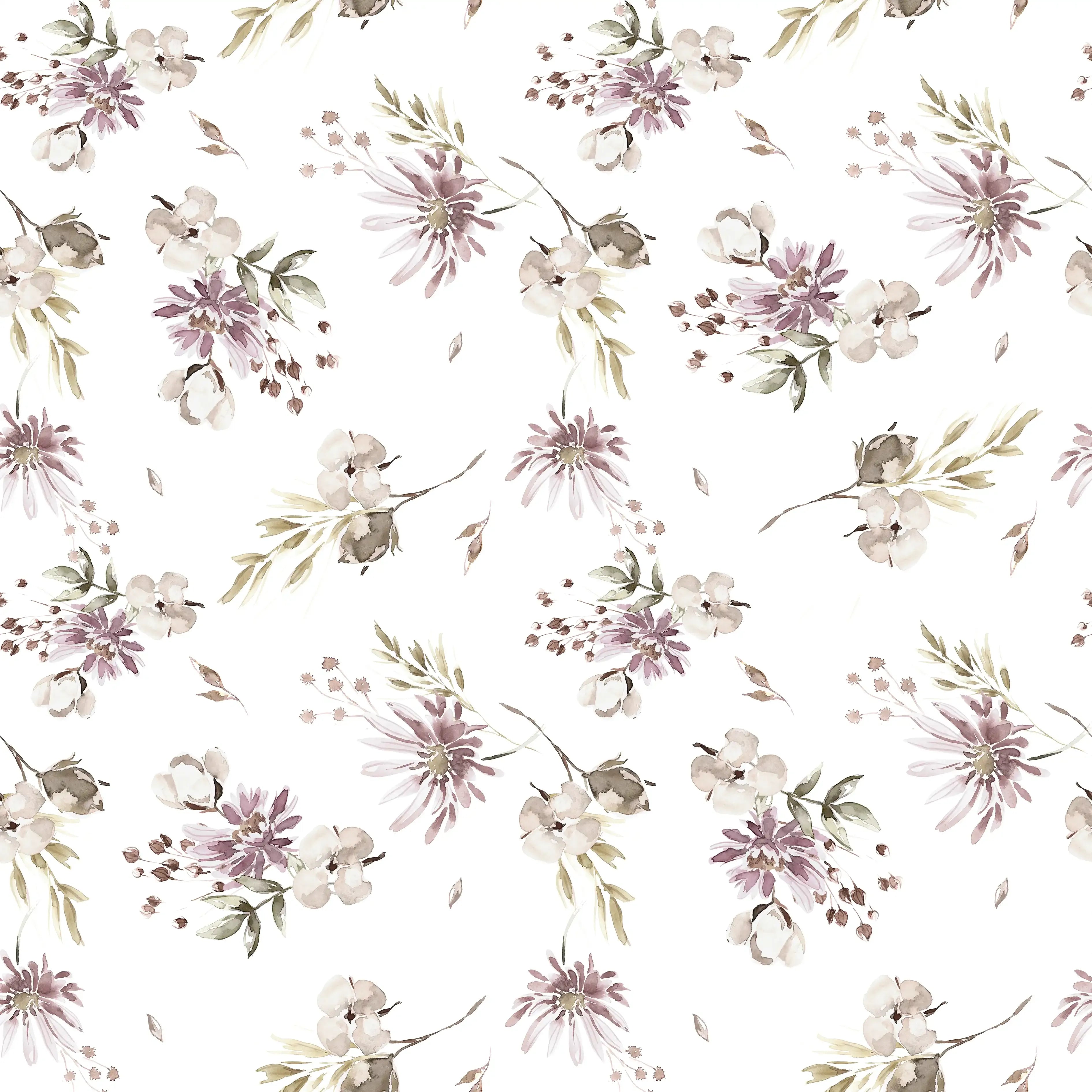 Dried Flowers Violet - Family Fabrics B.V.