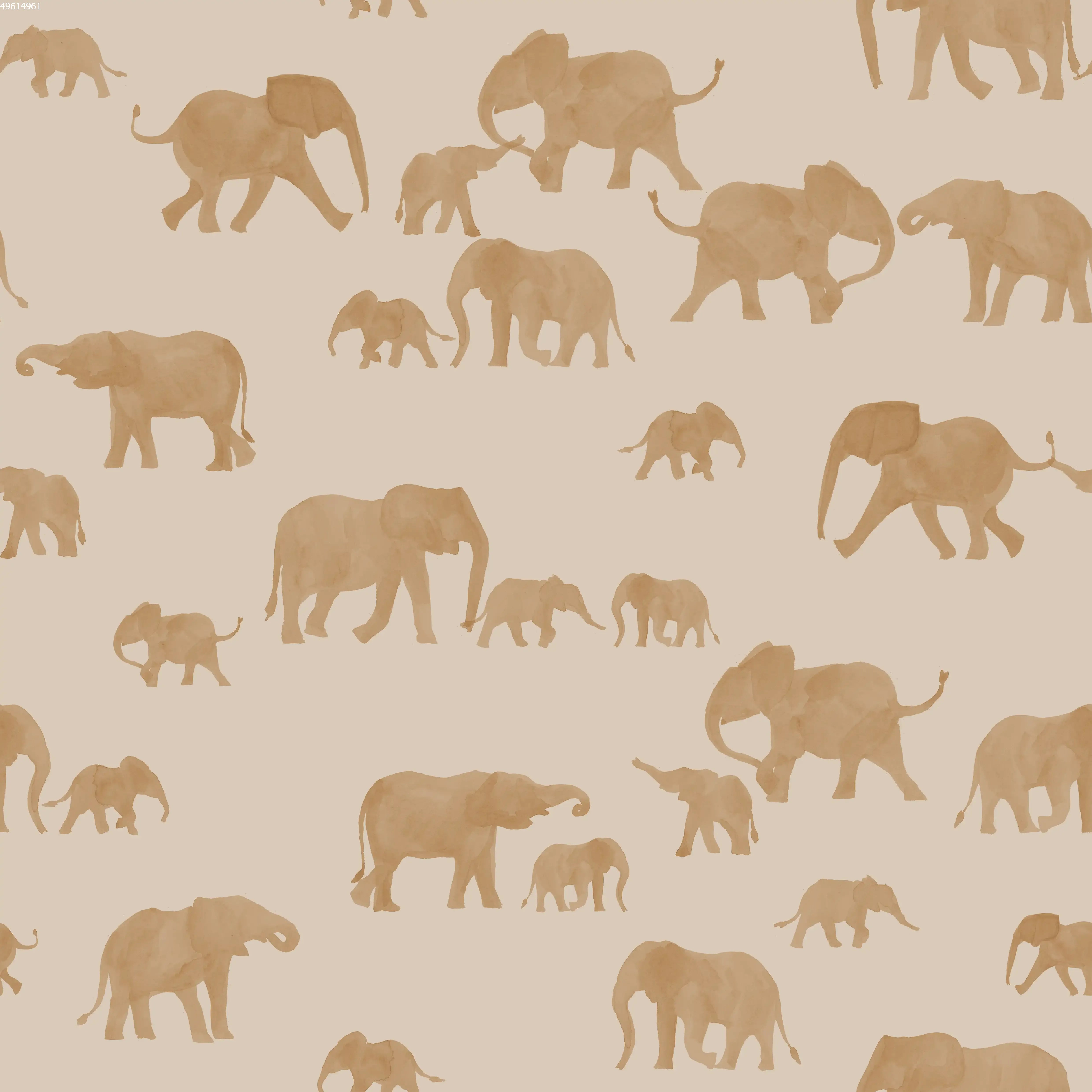 Elephants Brazilian - Family Fabrics B.V.