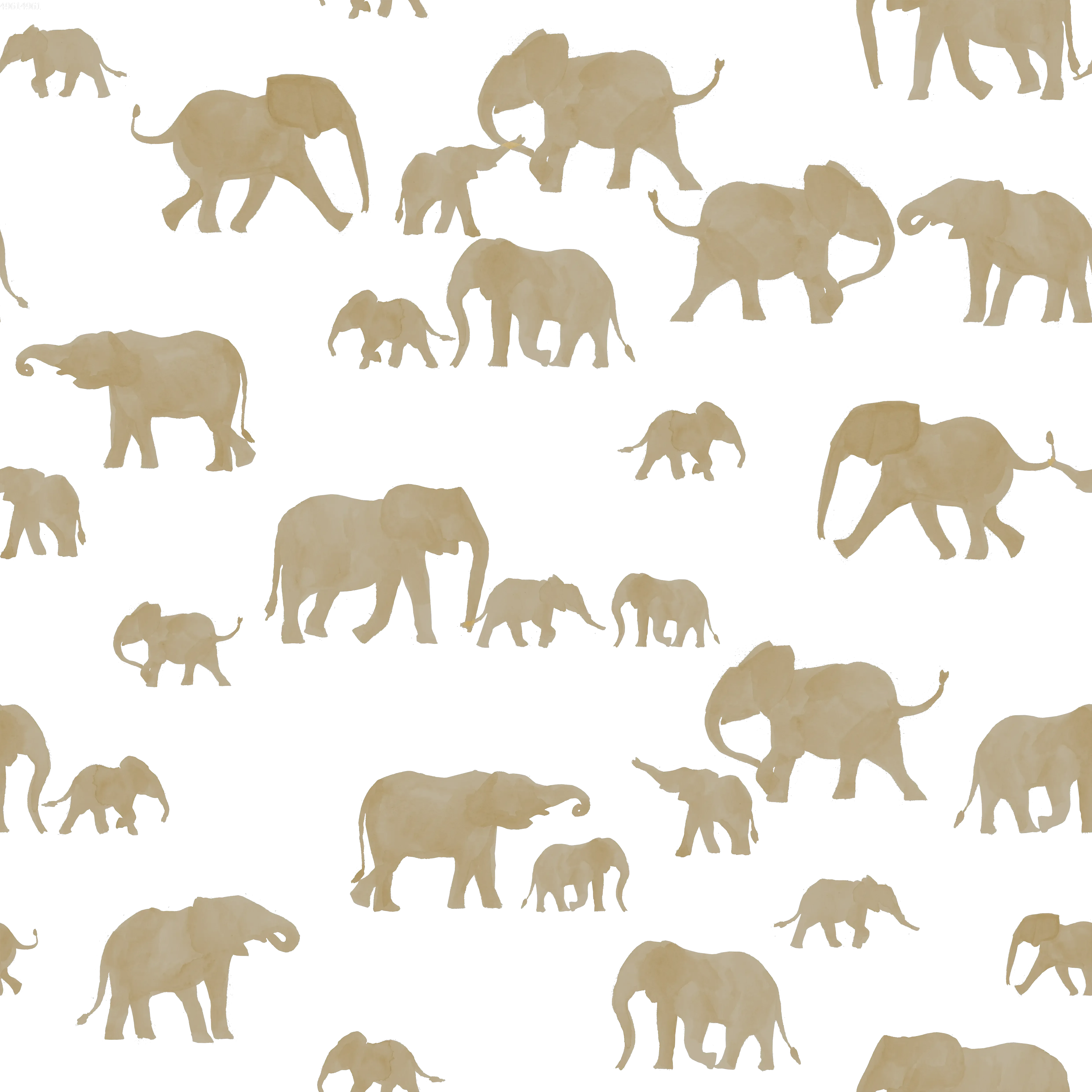 Elephants Grey - Family Fabrics B.V.