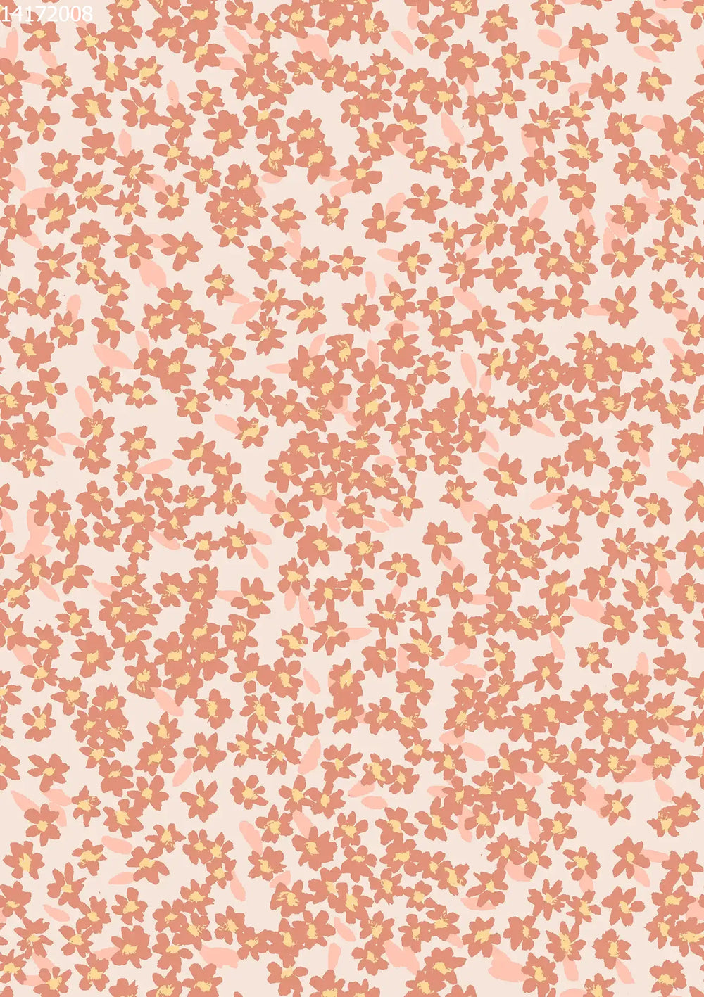Flower Field Peach