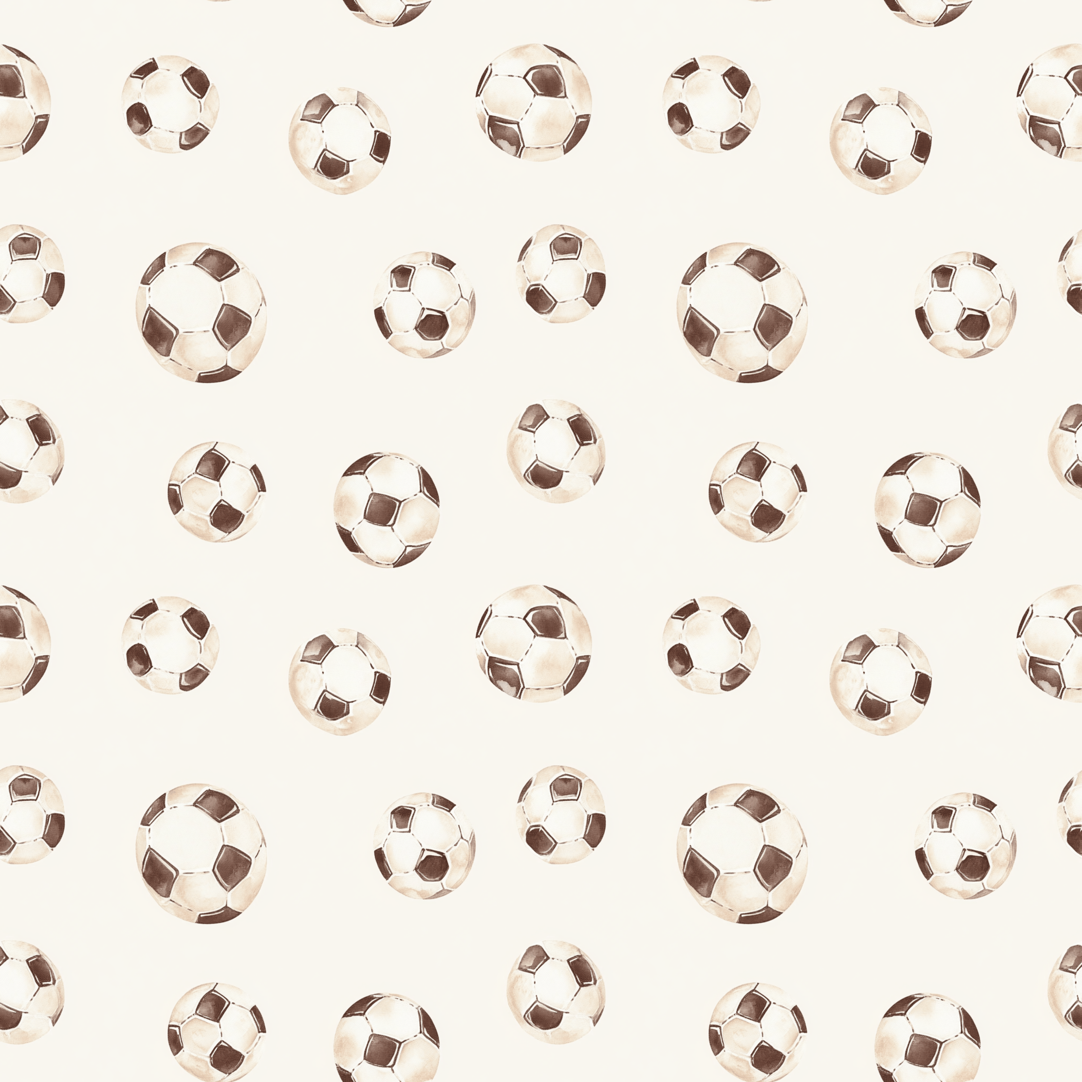 Foodball Off White - Family Fabrics B.V.