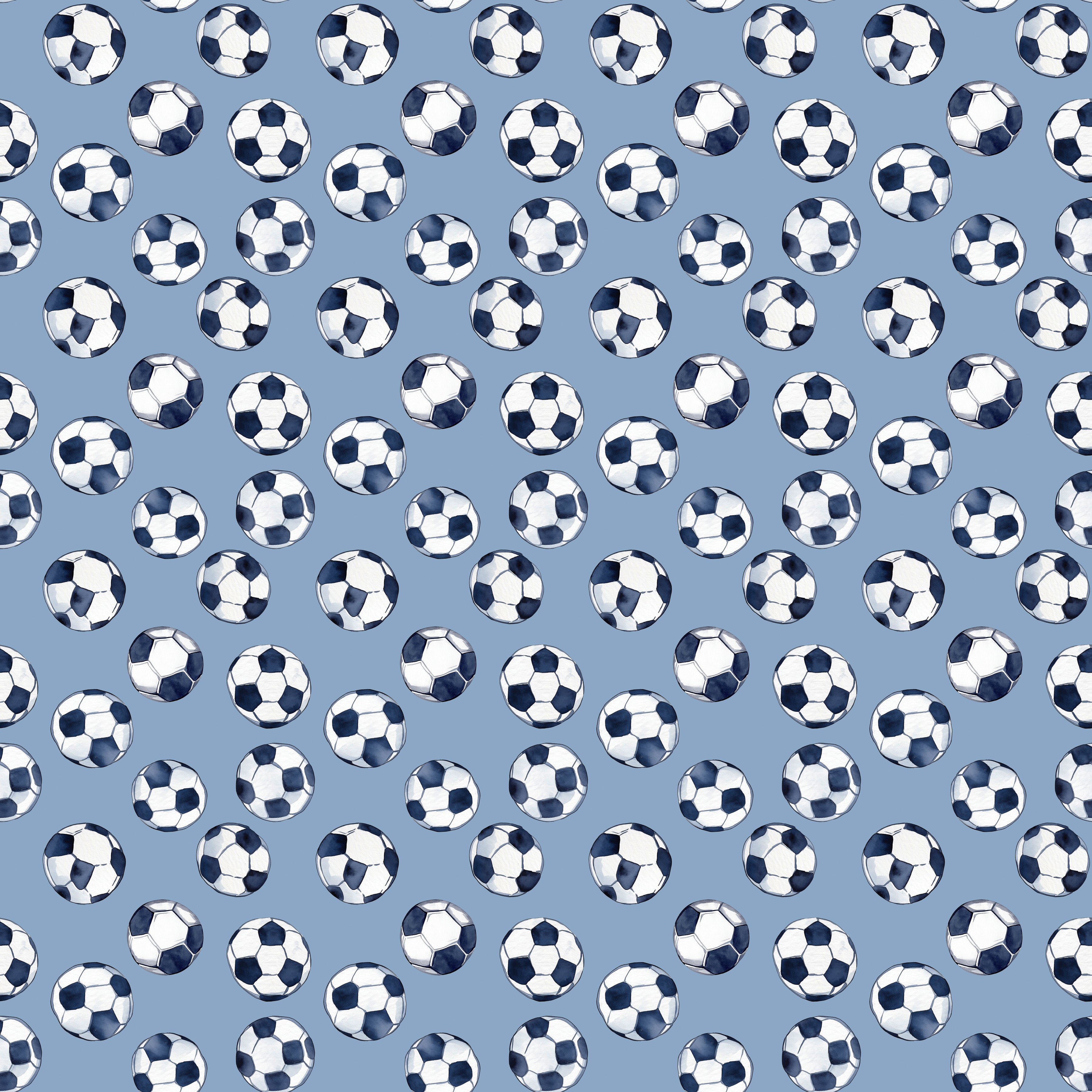 Foodballs Blue_v1 - Family Fabrics B.V.