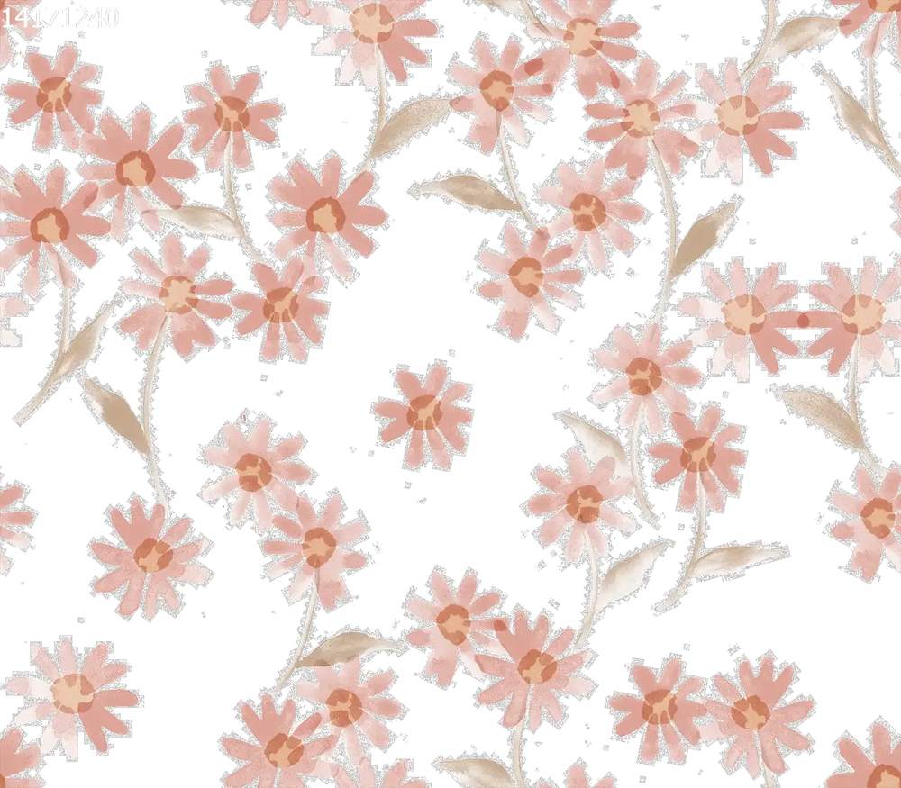 Happy Flowers Pink