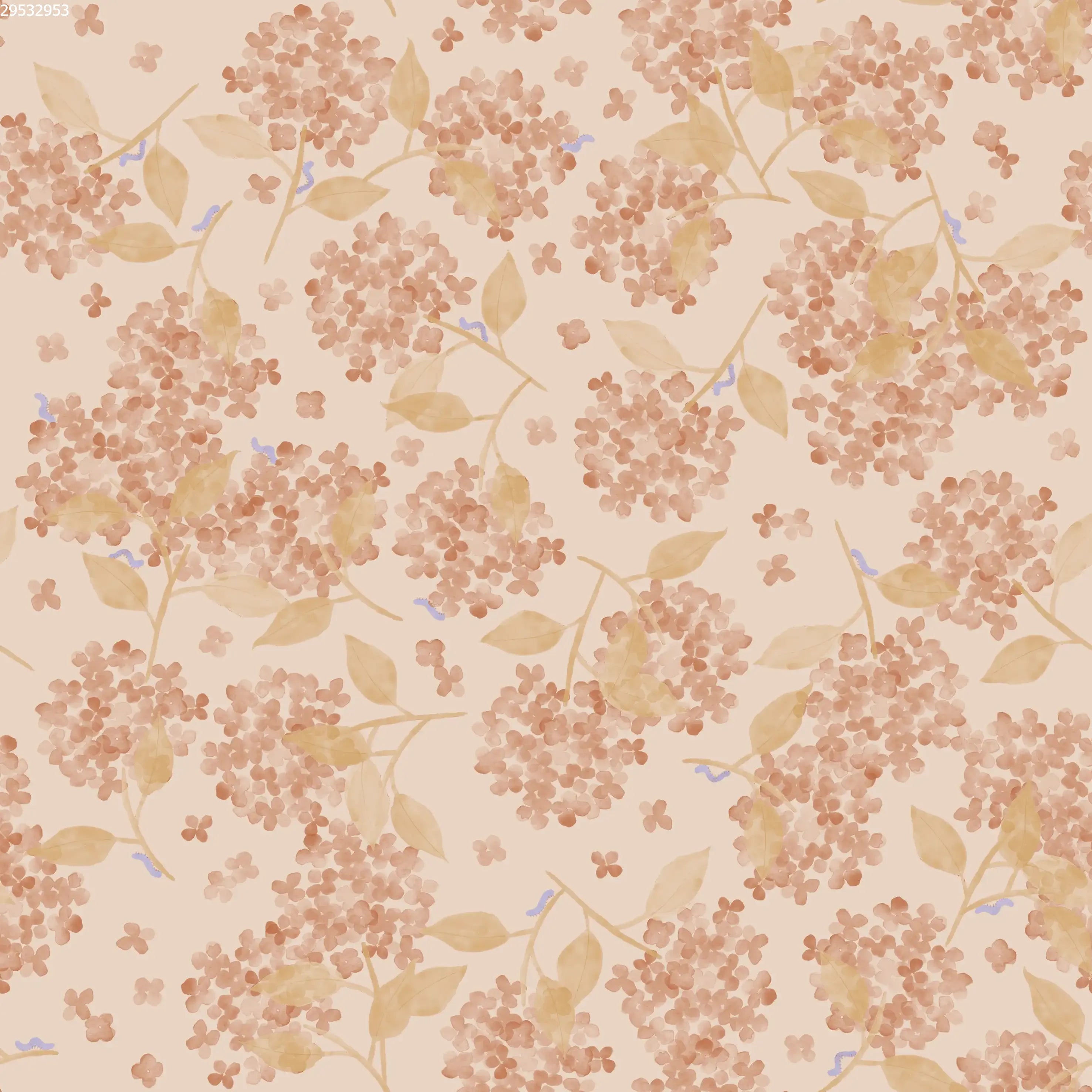 Hortensia Pink - Family Fabrics B.V.