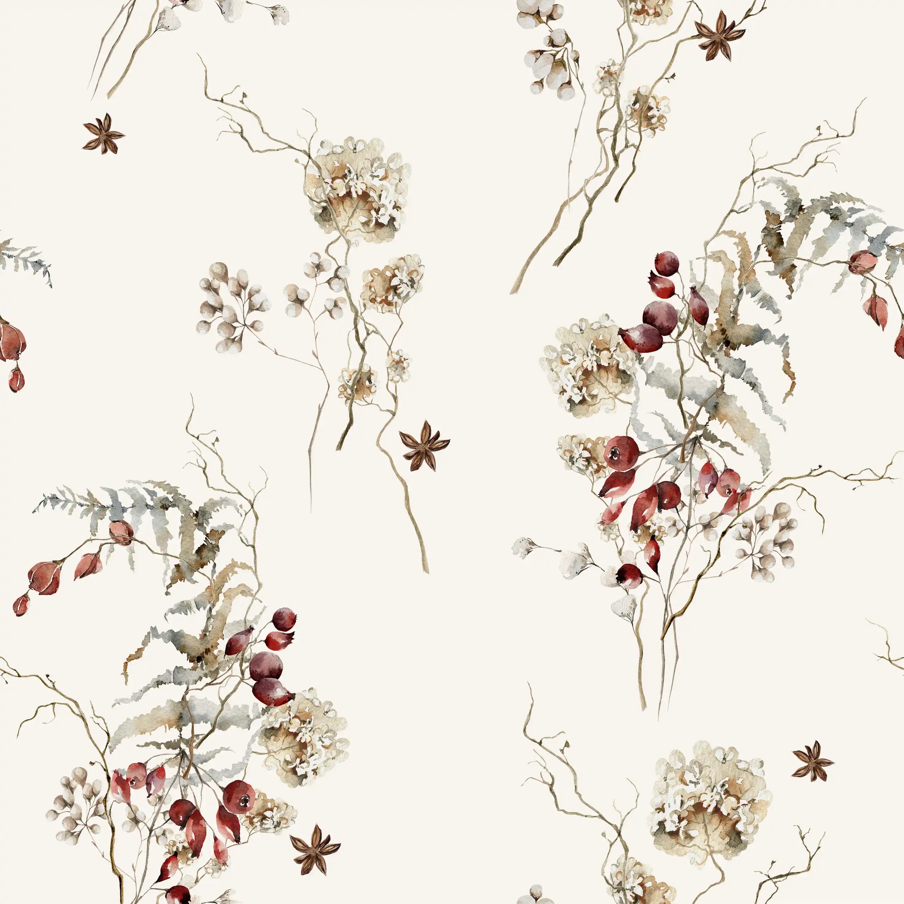 Icy Blooms - Family Fabrics B.V.