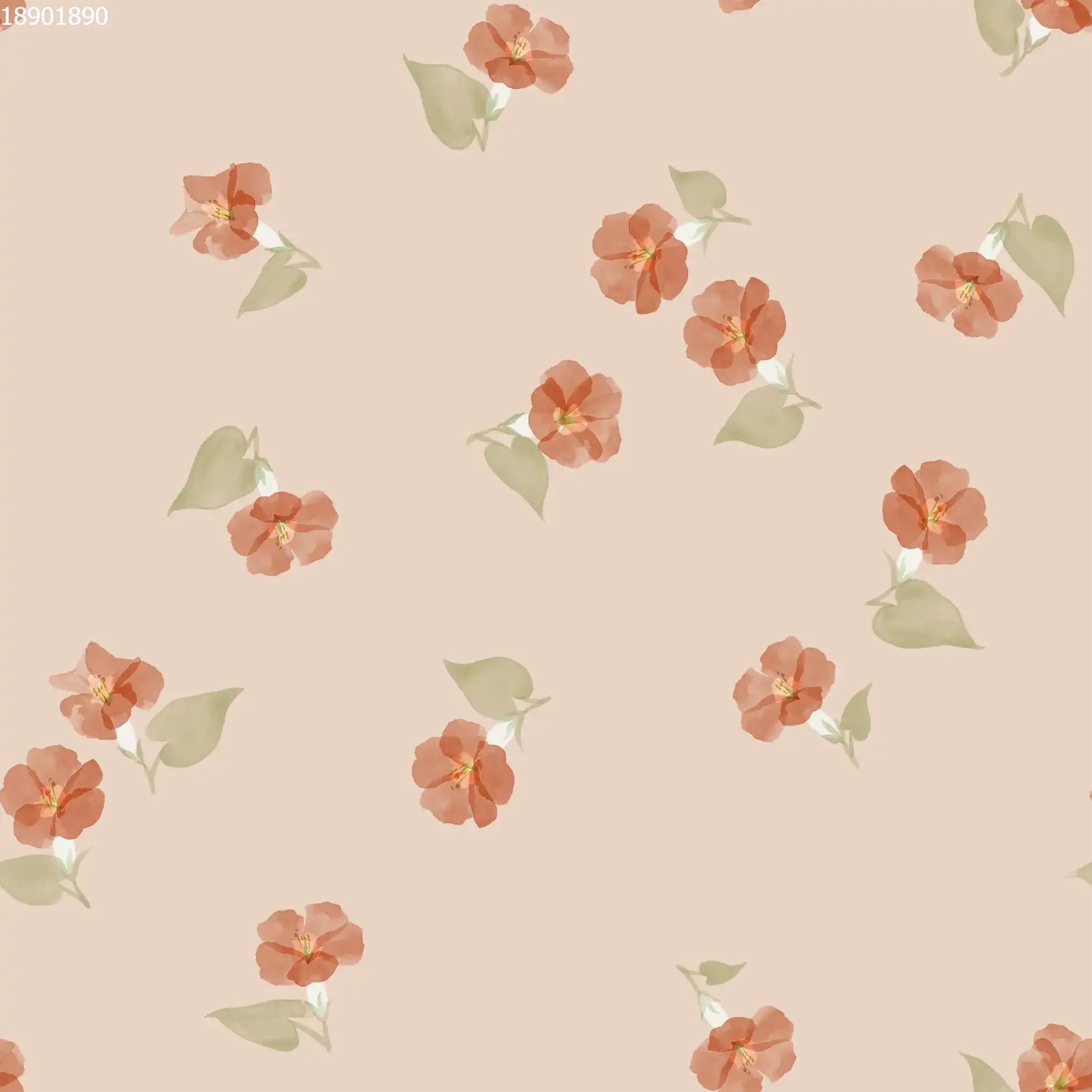 Ipomea Peach - Family Fabrics B.V.