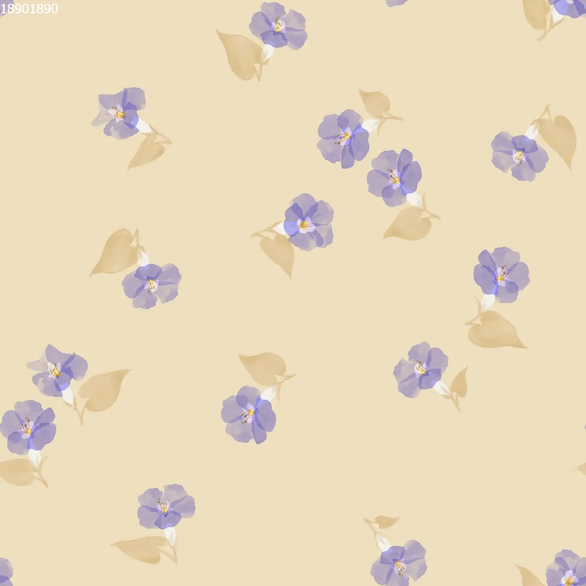 Ipomea Yellow - Family Fabrics B.V.