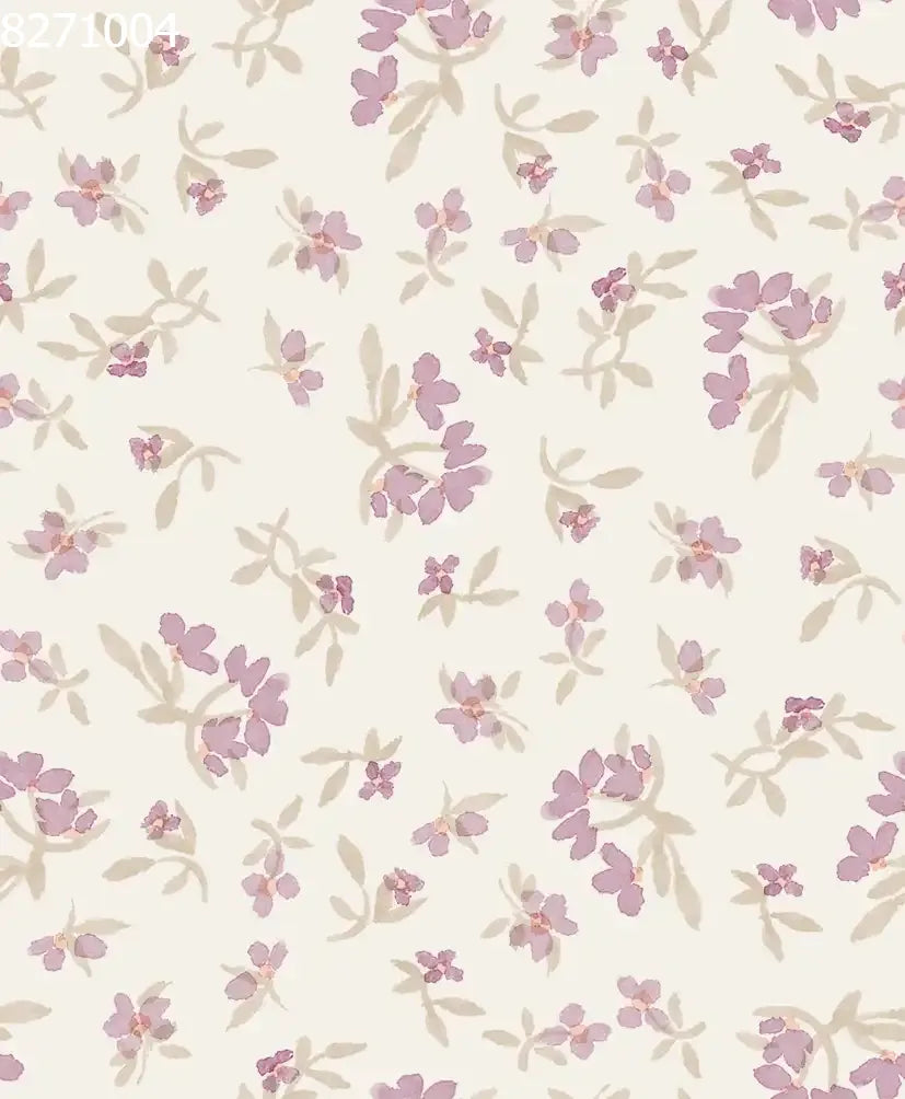 Jolie Fleur Lilac - Family Fabrics B.V.