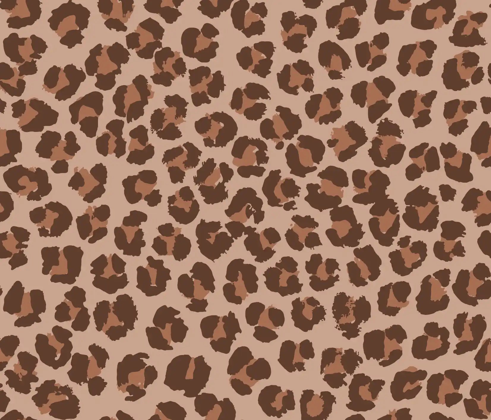 Leopard Spots Brown Small - Family Fabrics B.V.