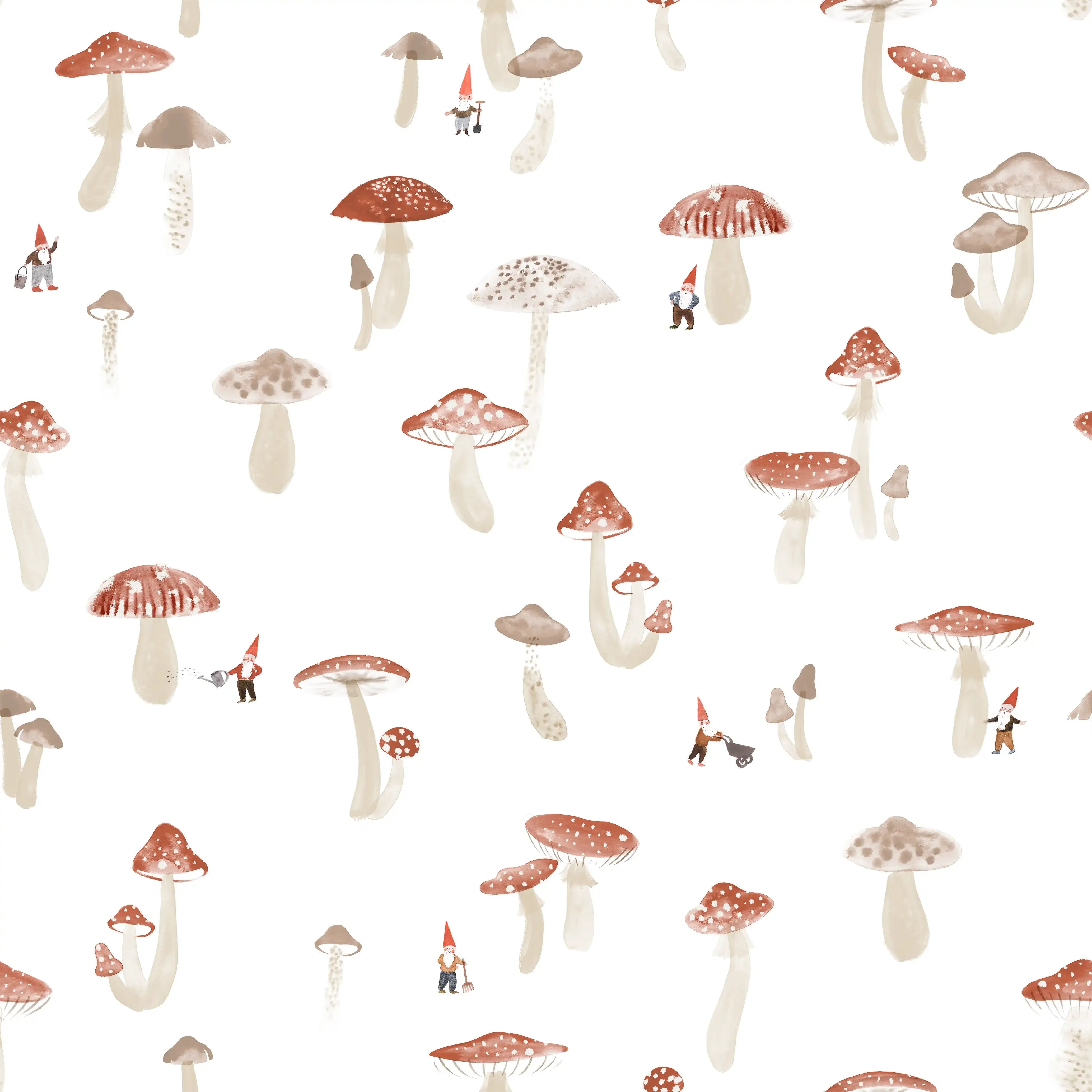 Mushroom & Gnomes - Family Fabrics B.V.