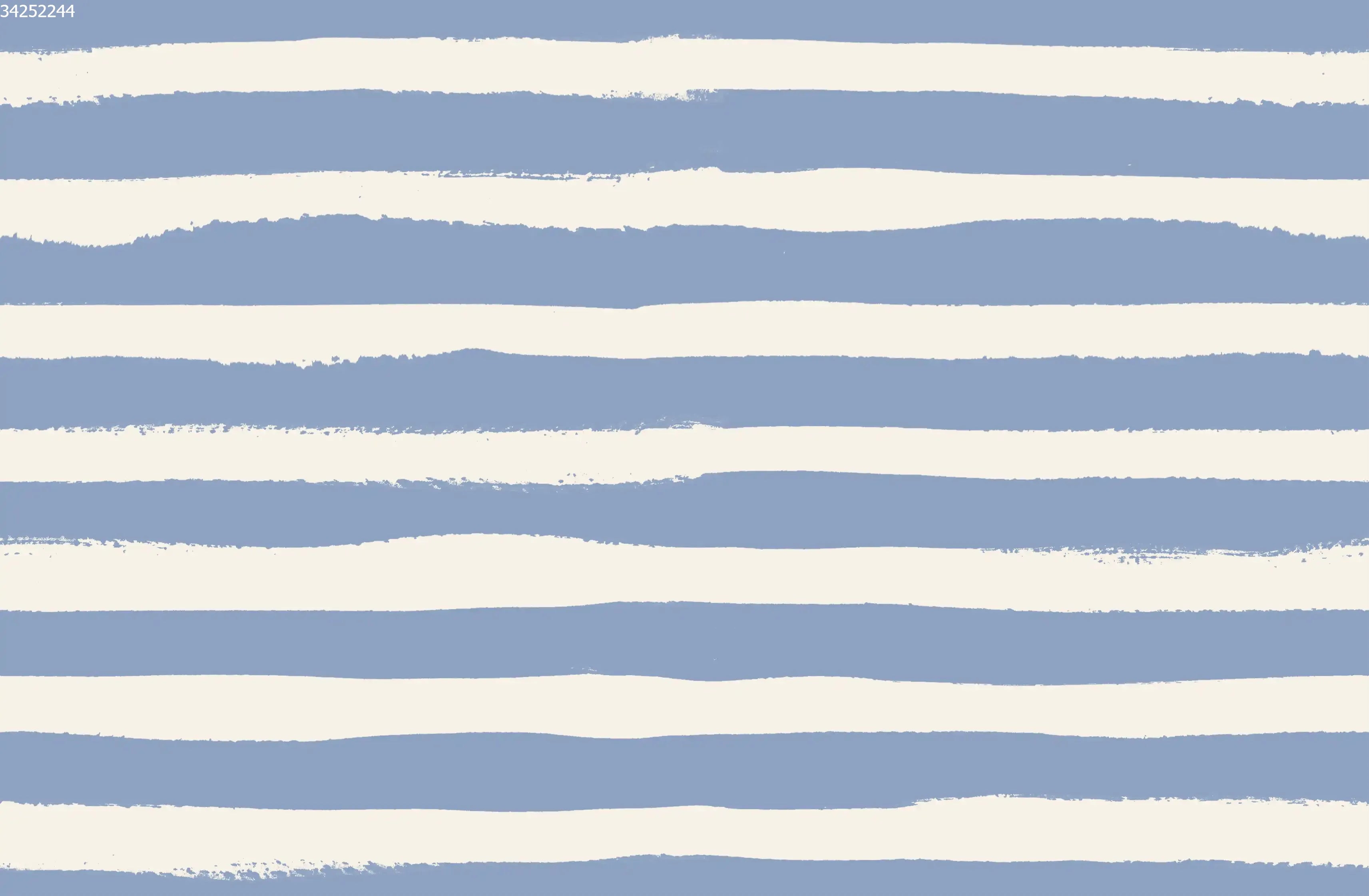 Painted Stripe Big Blue - Family Fabrics B.V.