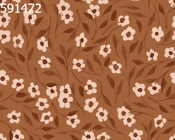 Petit Fleur Pecan - Family Fabrics B.V.
