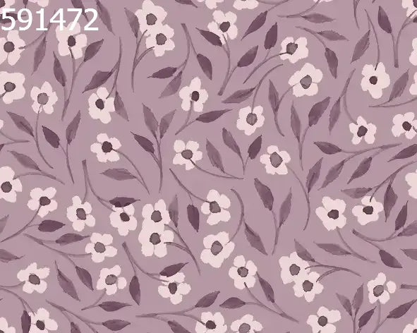 Petit Fleur Purple - Family Fabrics B.V.