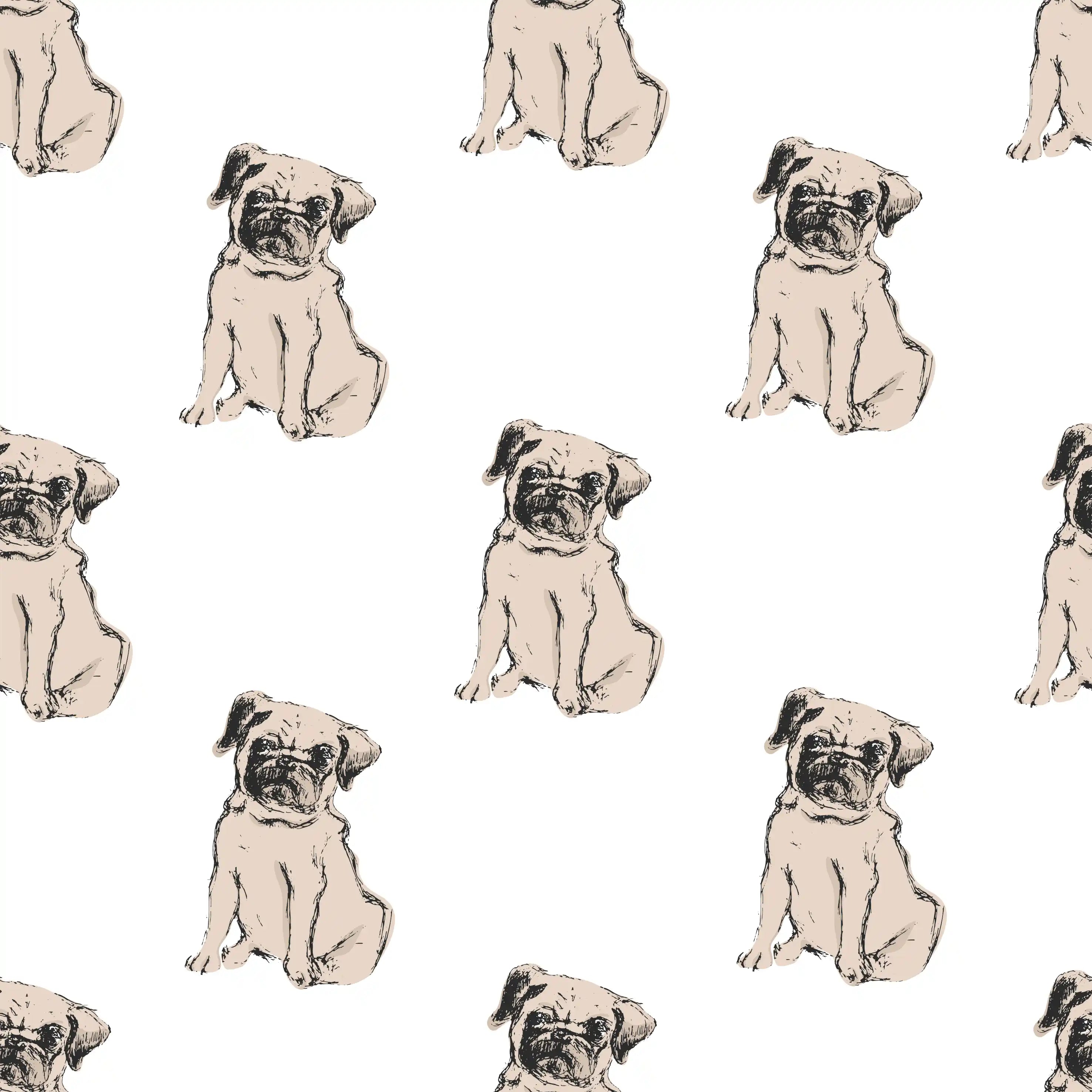 Pug Chill Big - Family Fabrics B.V.