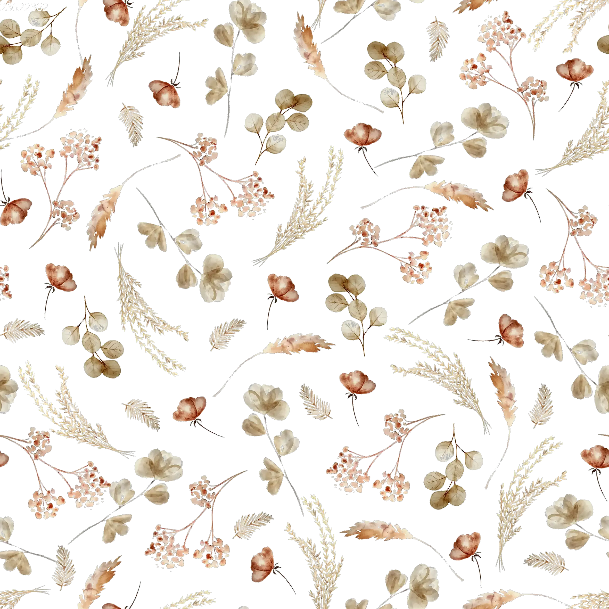 Romantic Dried Flowers - Family Fabrics B.V.