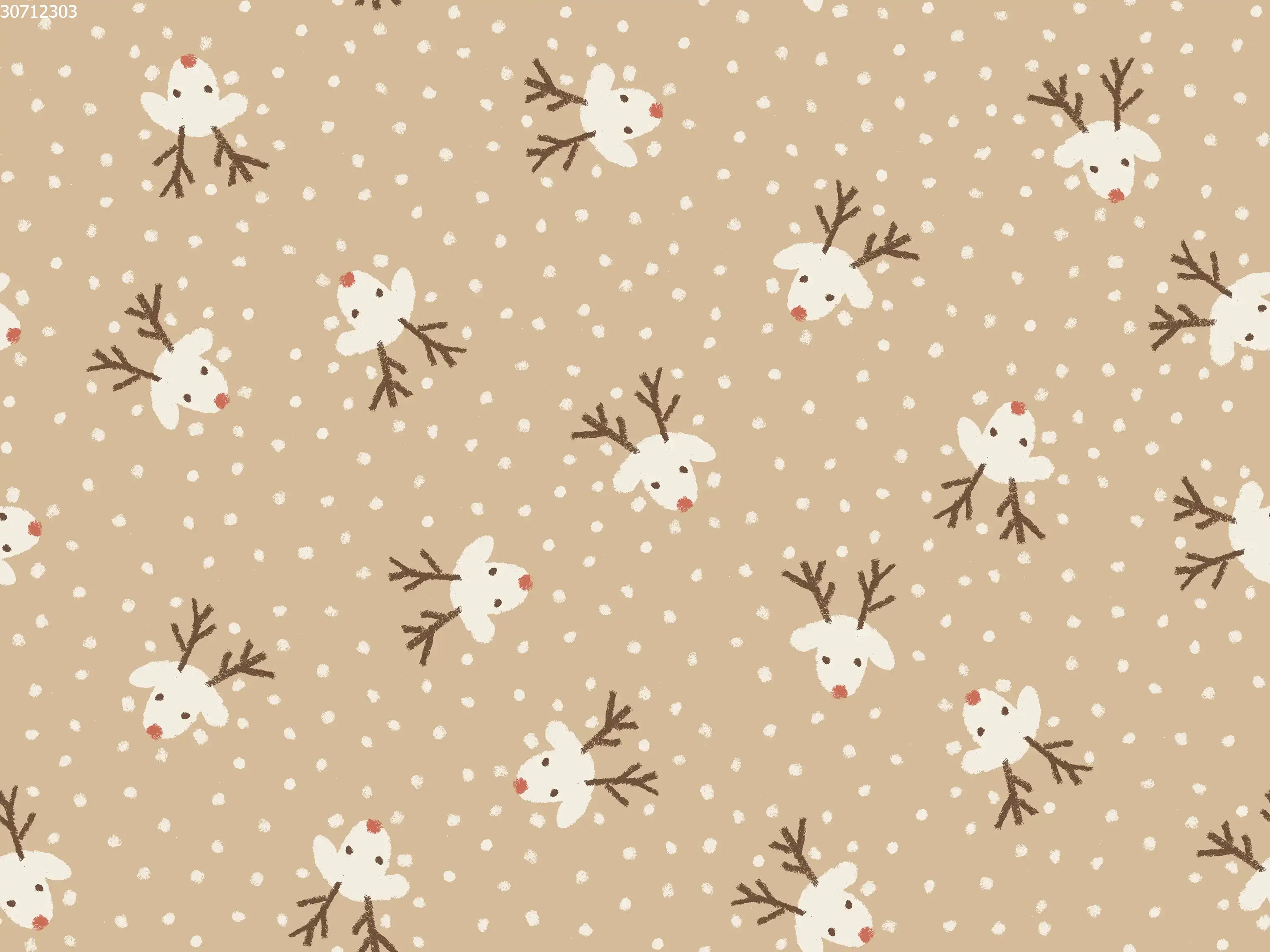 Rudolph Small Toffee - Family Fabrics B.V.