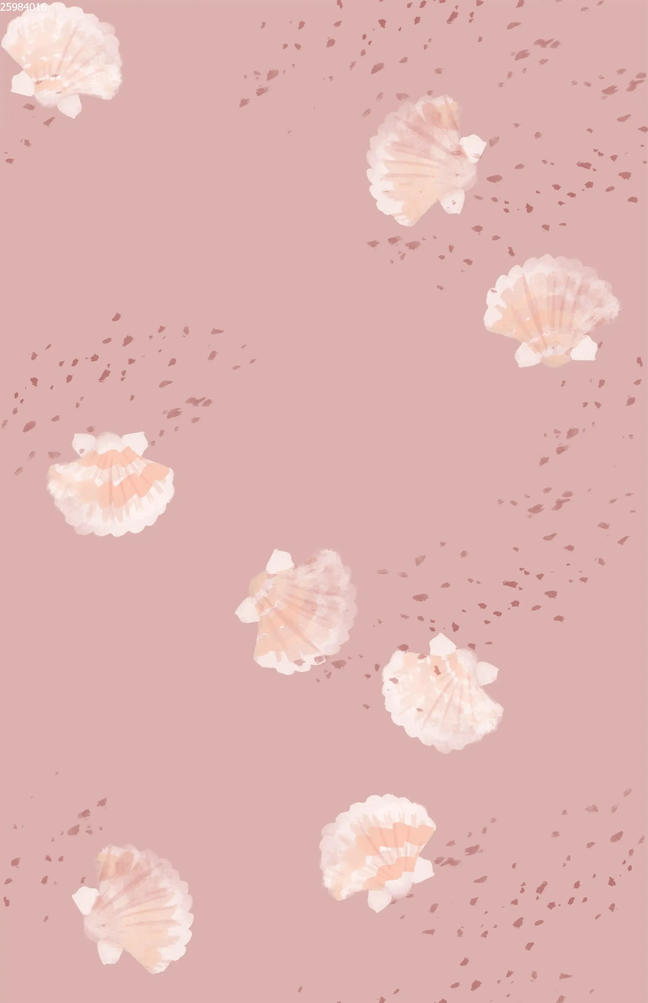 Shells Pink - Family Fabrics B.V.