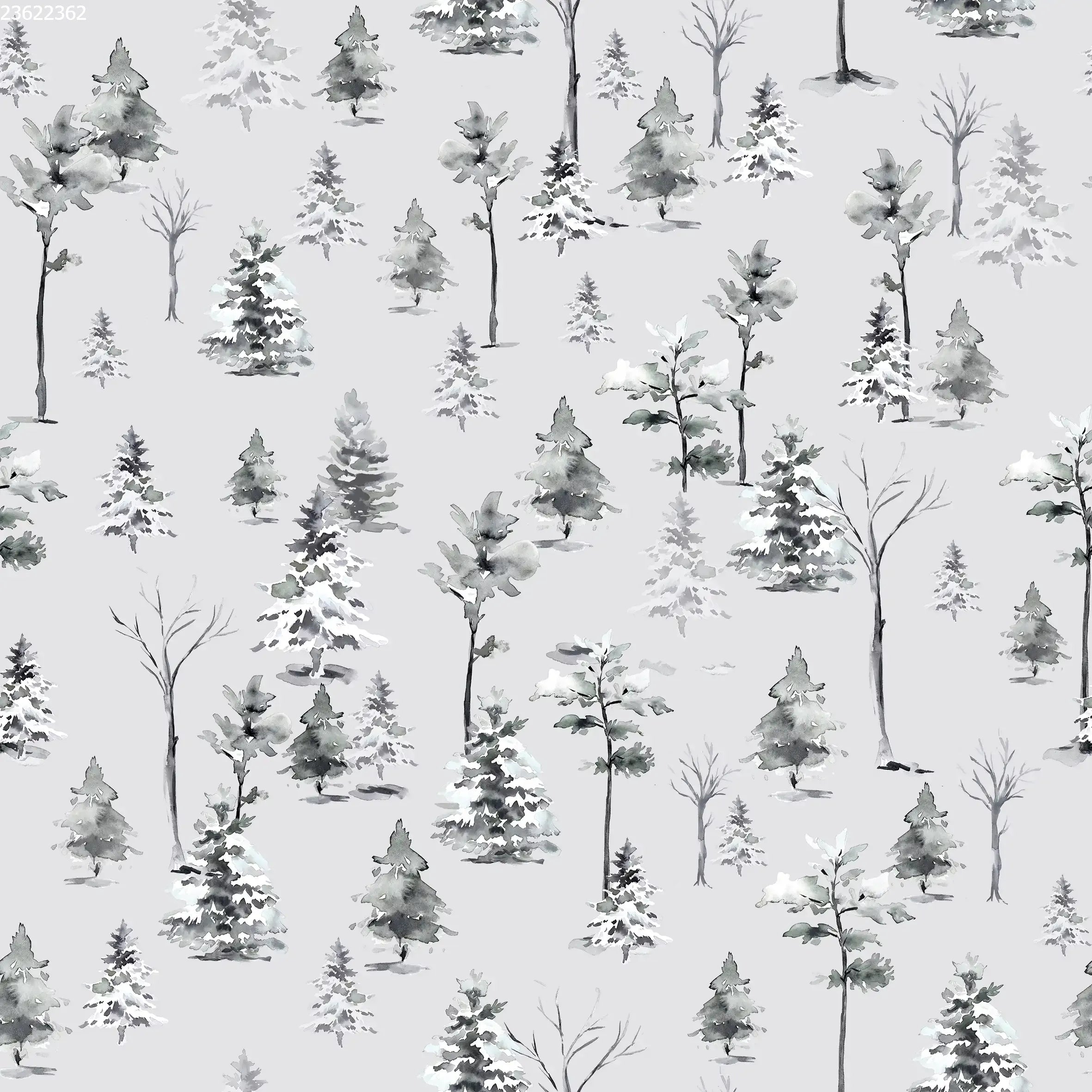 Snow Forest Grey - Family Fabrics B.V.