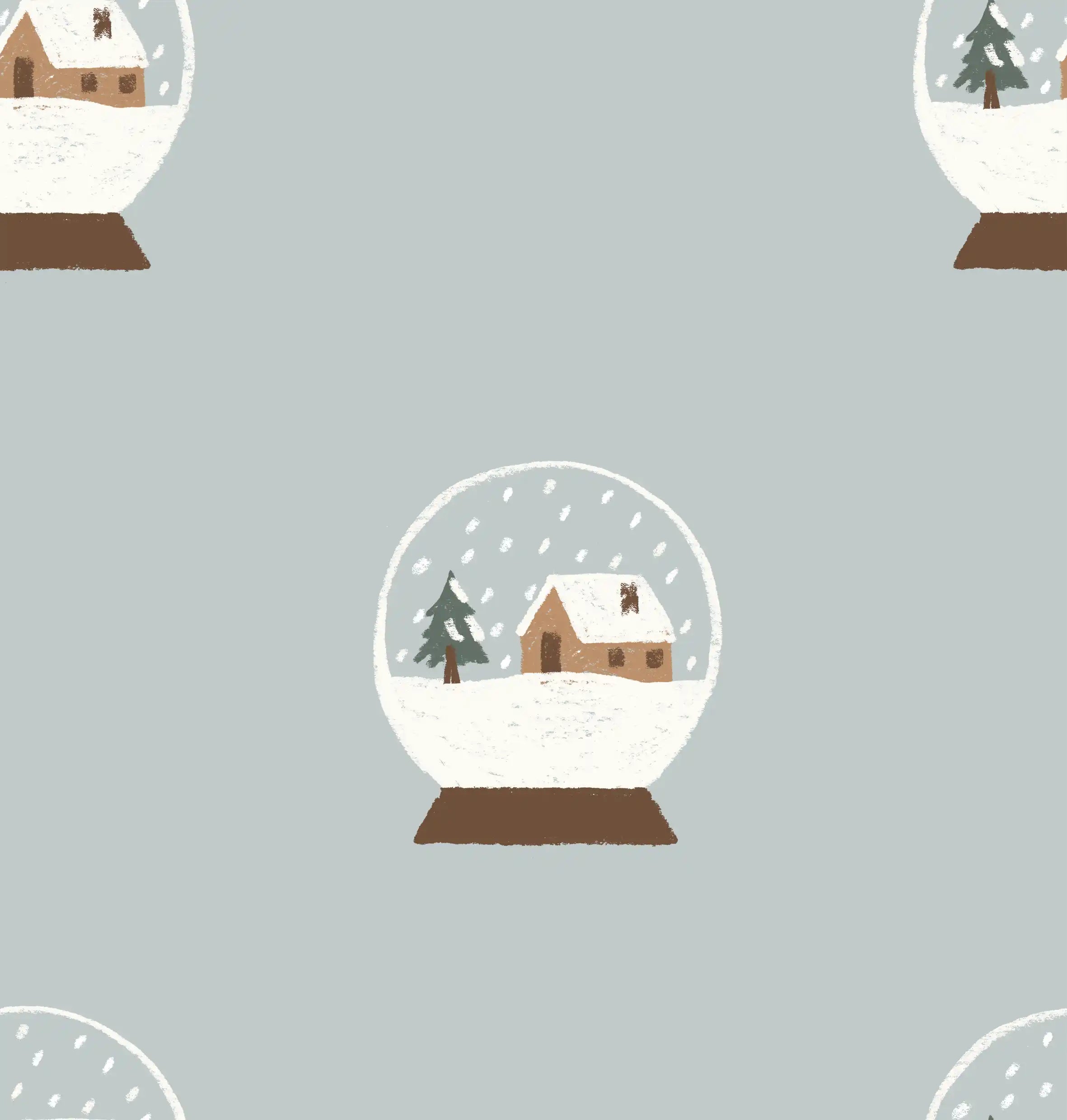 Snowglobe Blue - Family Fabrics B.V.