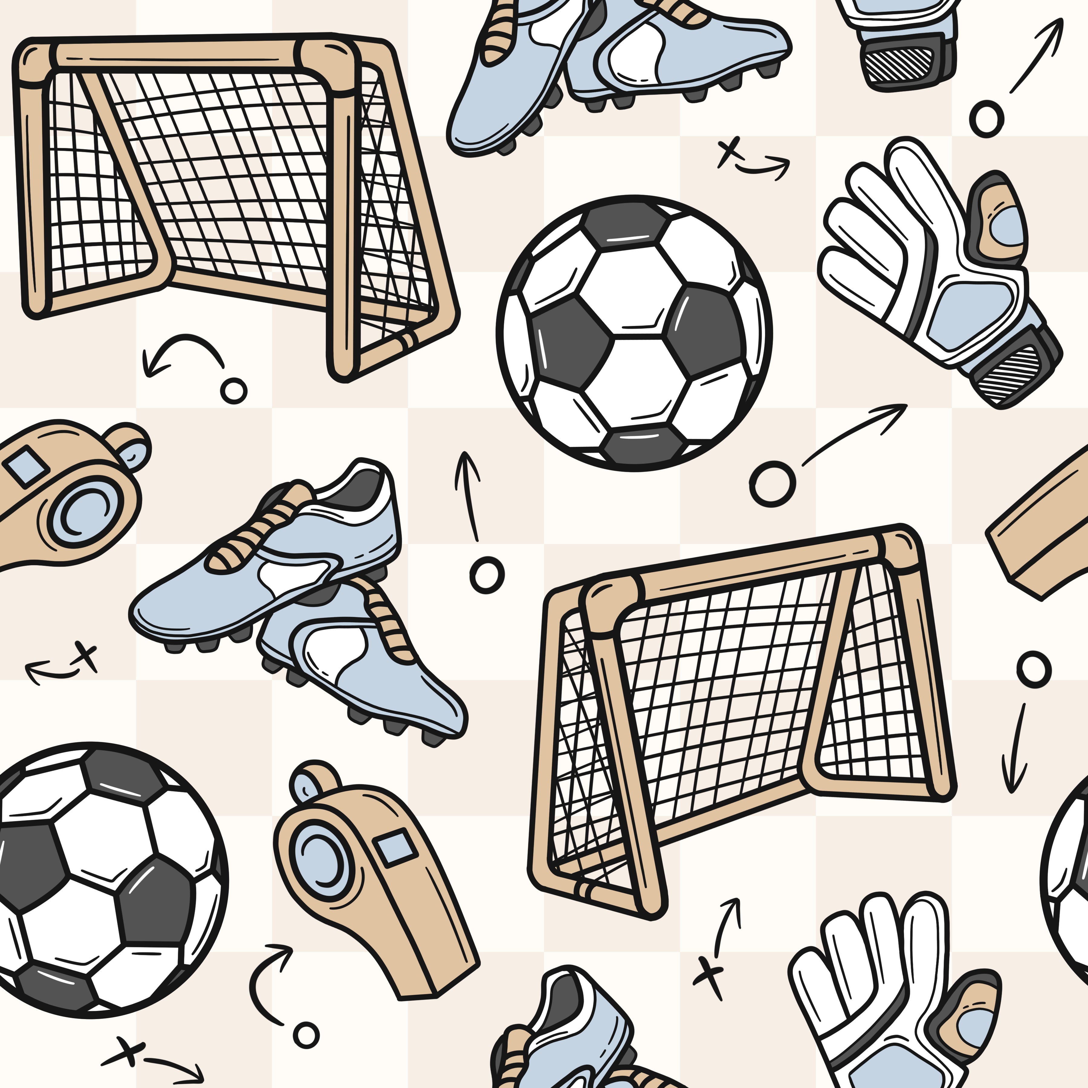 Soccer Theme - Family Fabrics B.V.
