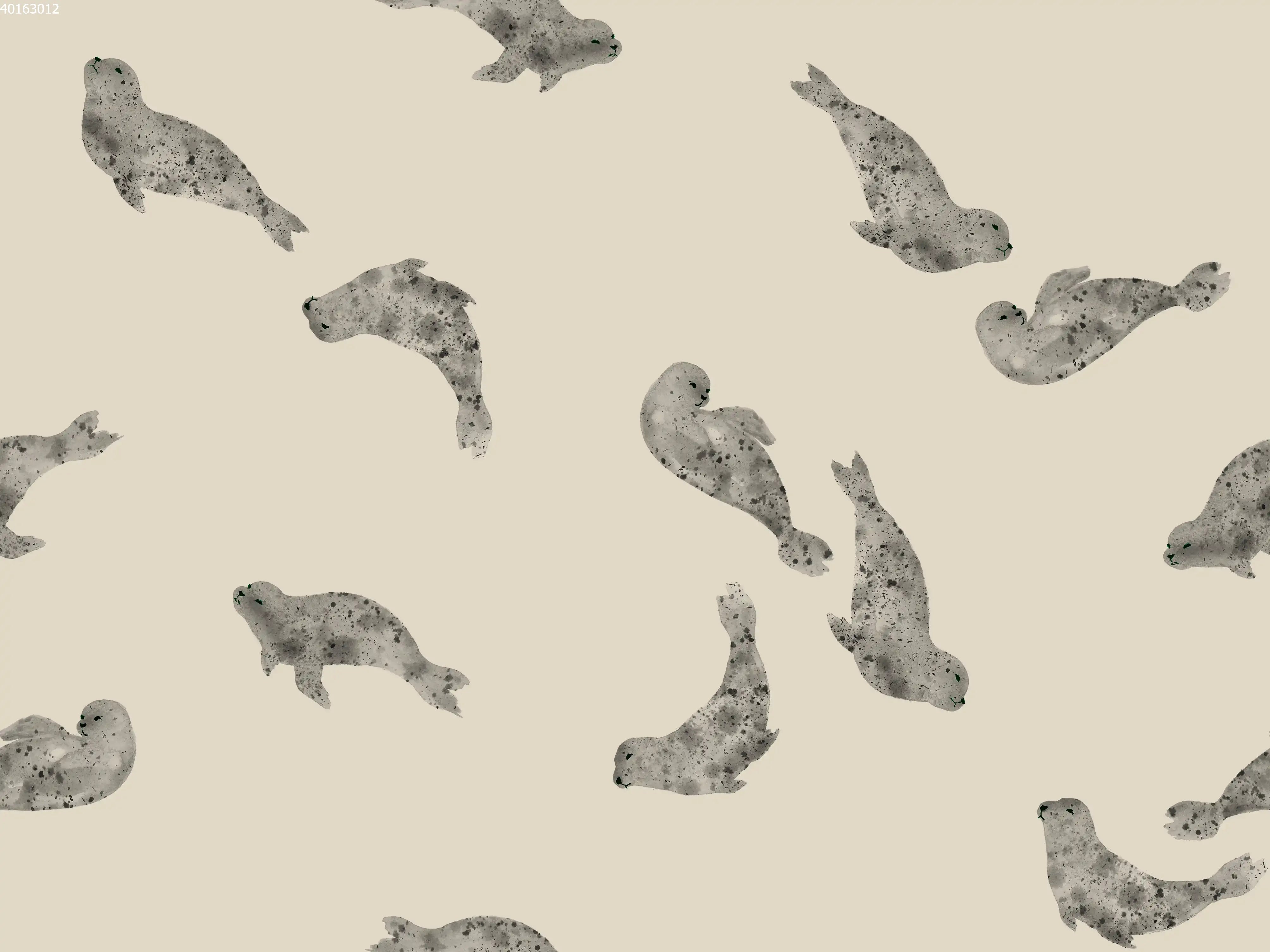 Spotted Seal Taupe - Family Fabrics B.V.