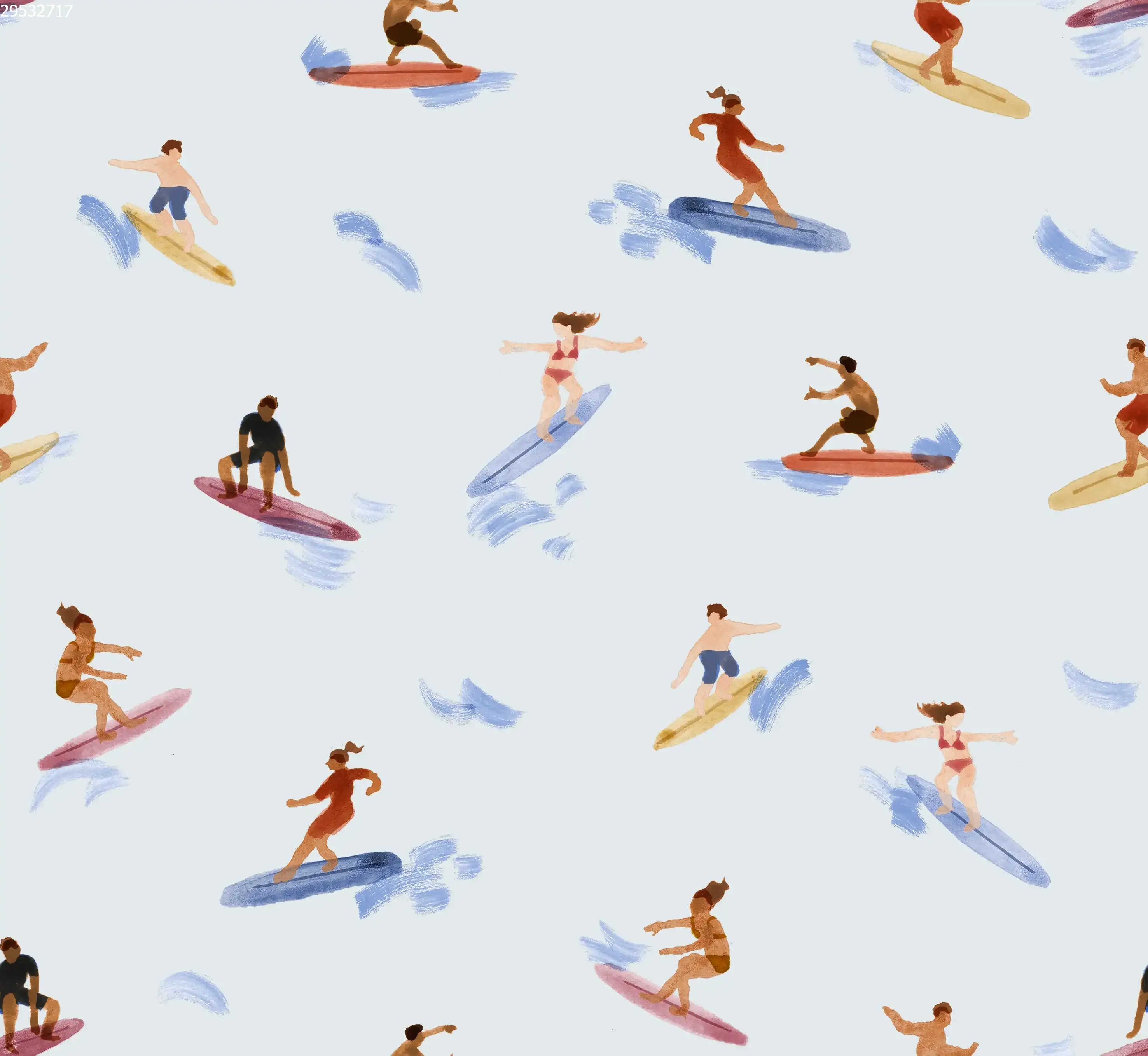 Surf Blue - Family Fabrics B.V.