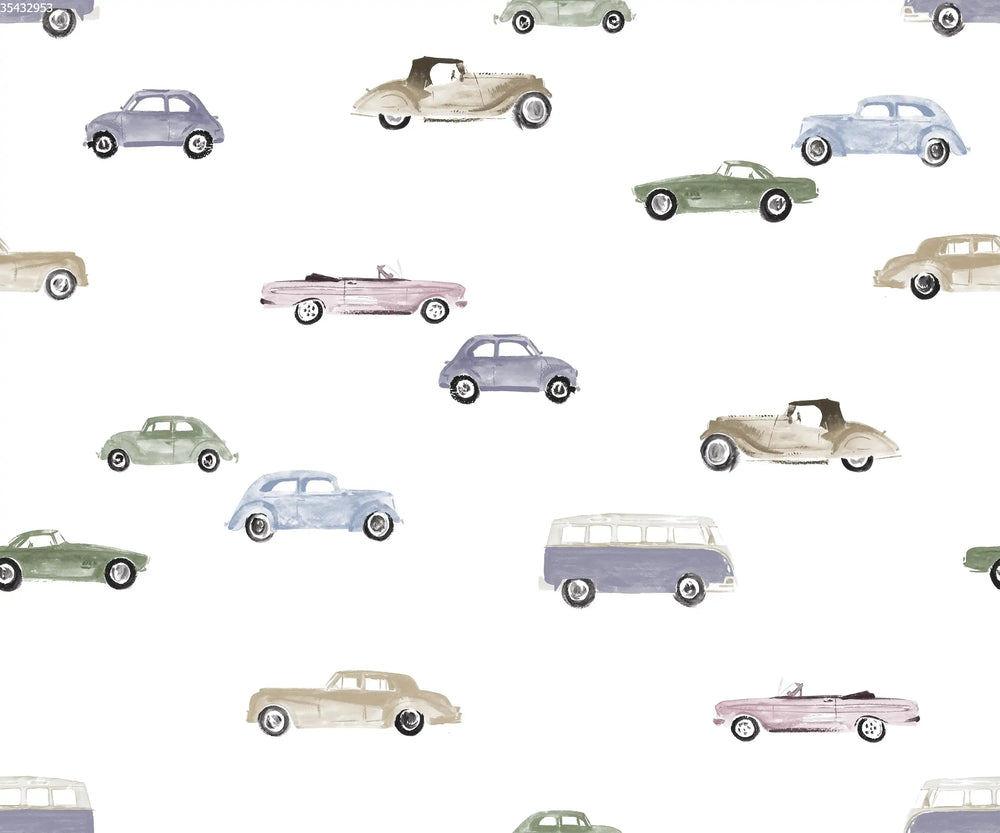 Vintage Cars Blue