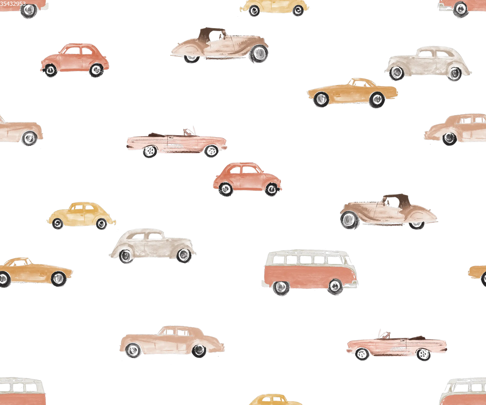 Vintage Cars Red