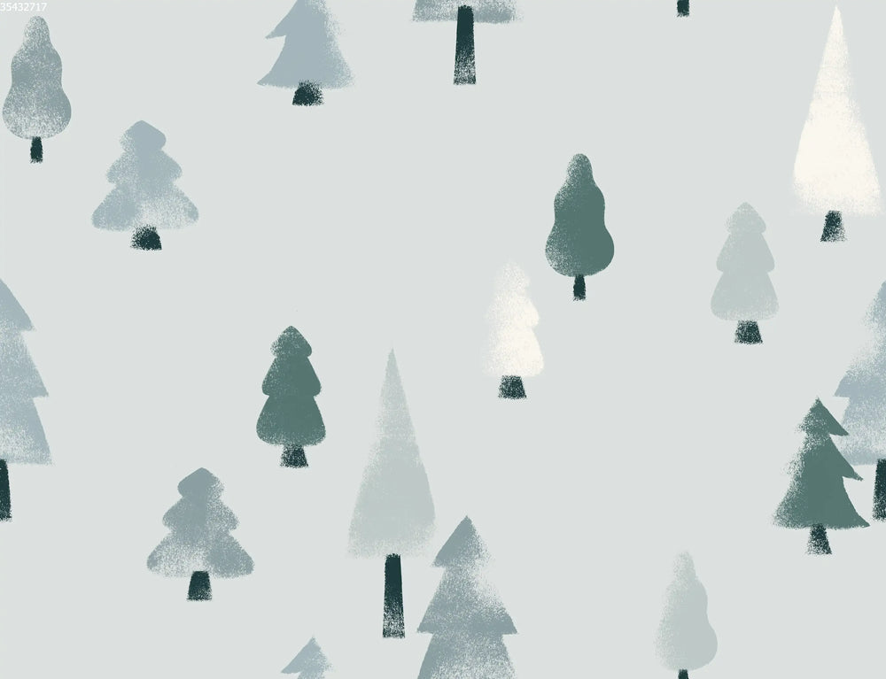 Winter Forest Blue