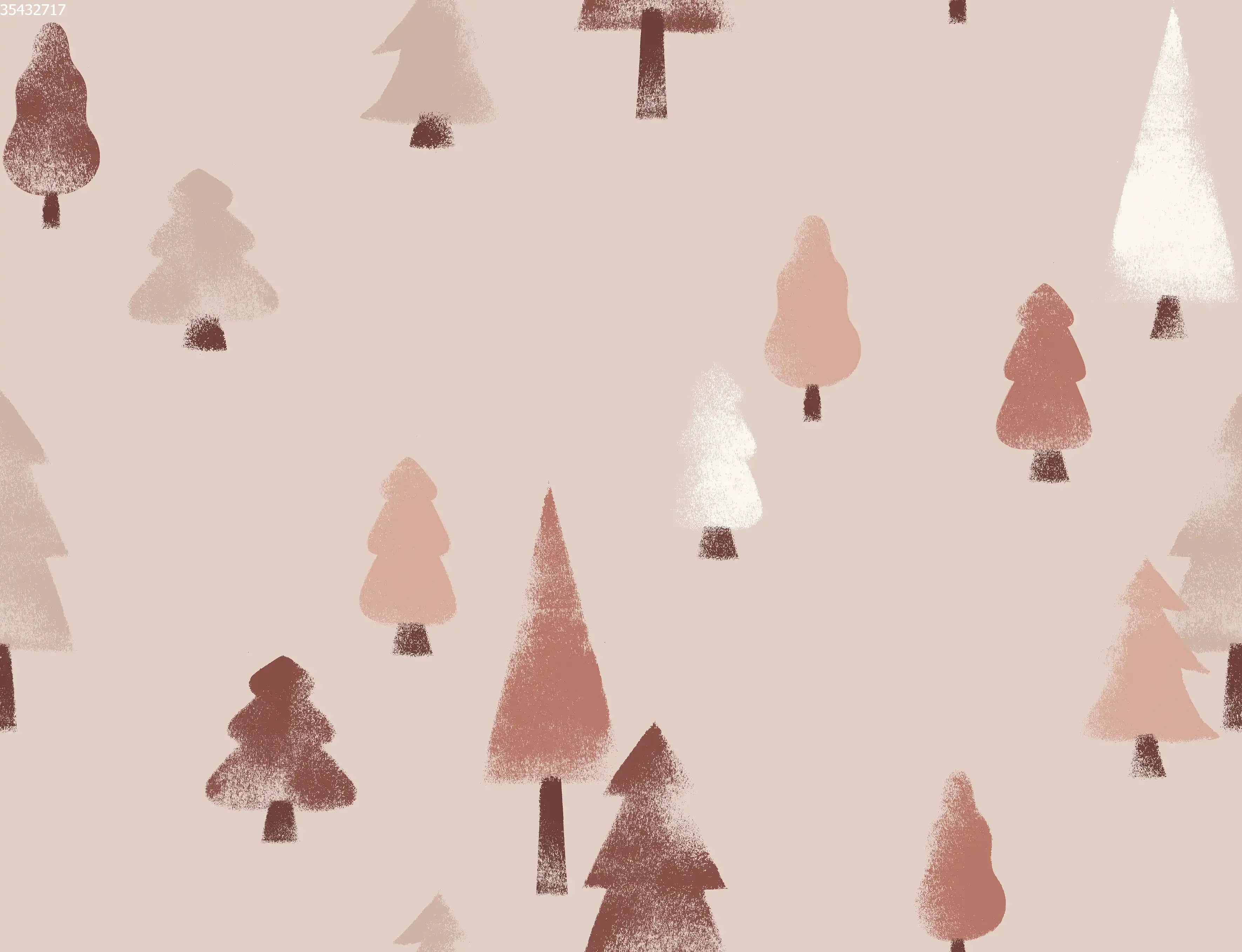 Winter Forest Taupe - Family Fabrics B.V.