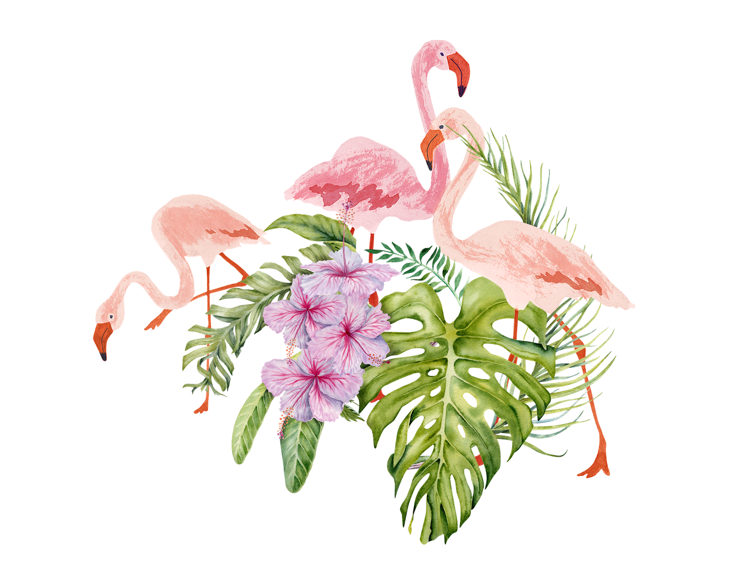 Flamingo Transfer Film - Family Fabrics B.V.