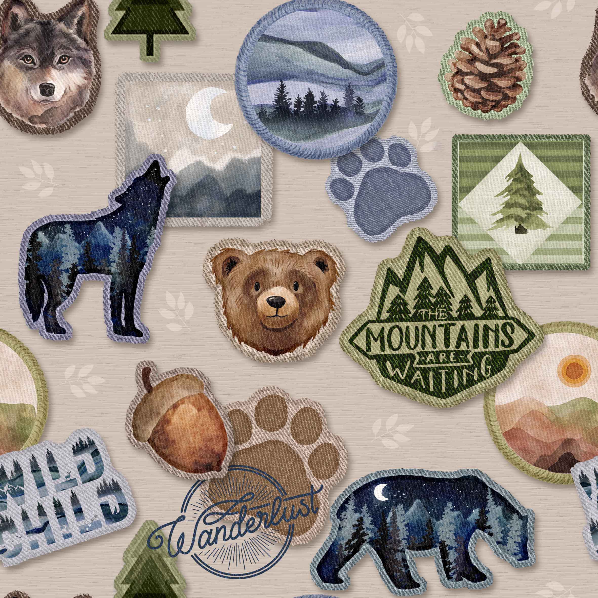 Woodland Patches - Family Fabrics B.V.
