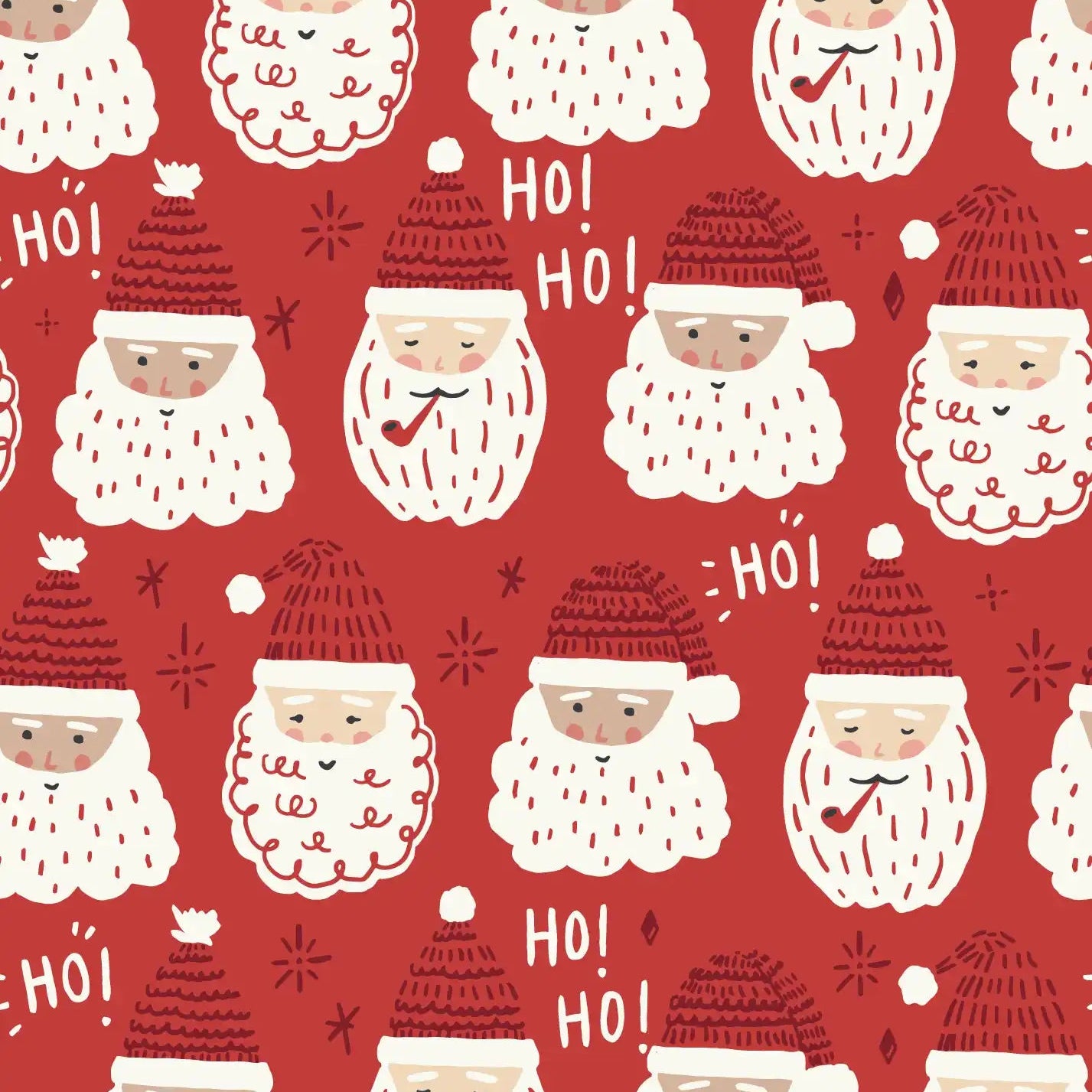 Father Christmas Red Small - Family Fabrics B.V.