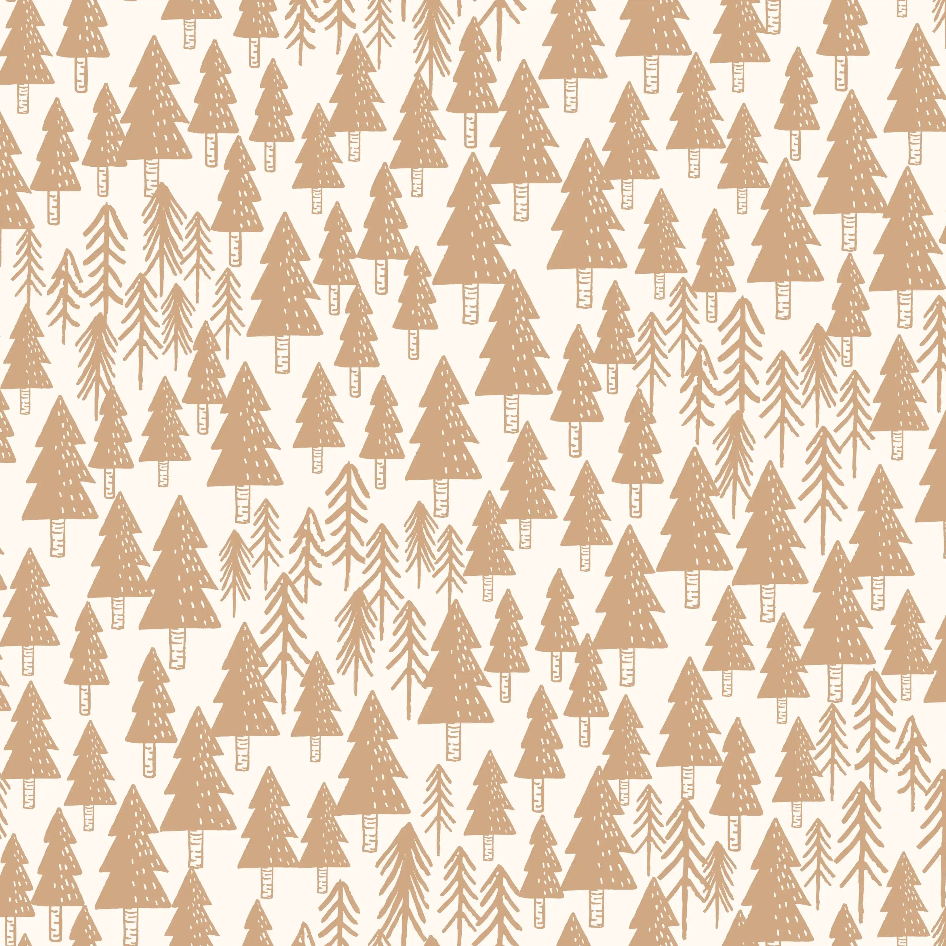In The Woods Natural Beige - Family Fabrics B.V.