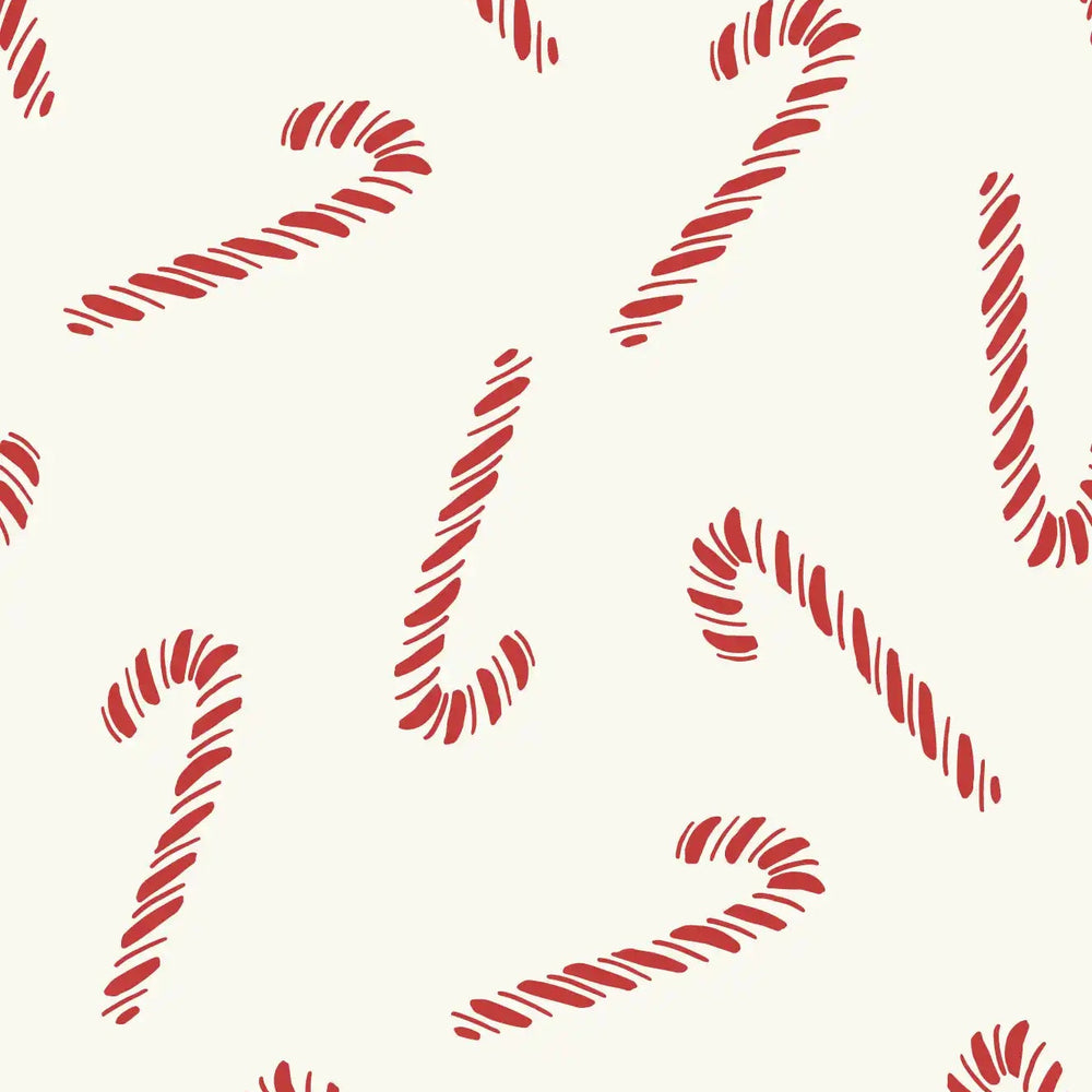 Tossed Candy Cream Red