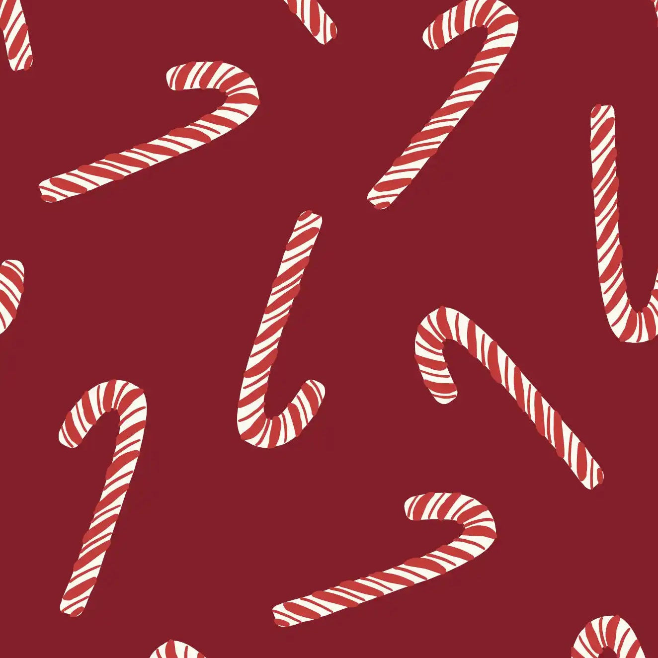 Tossed Candy Red - Family Fabrics B.V.