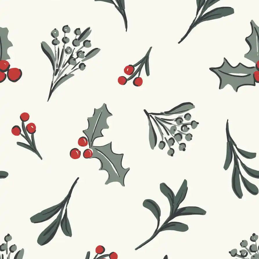 Xmas Grace Cream - Family Fabrics B.V.
