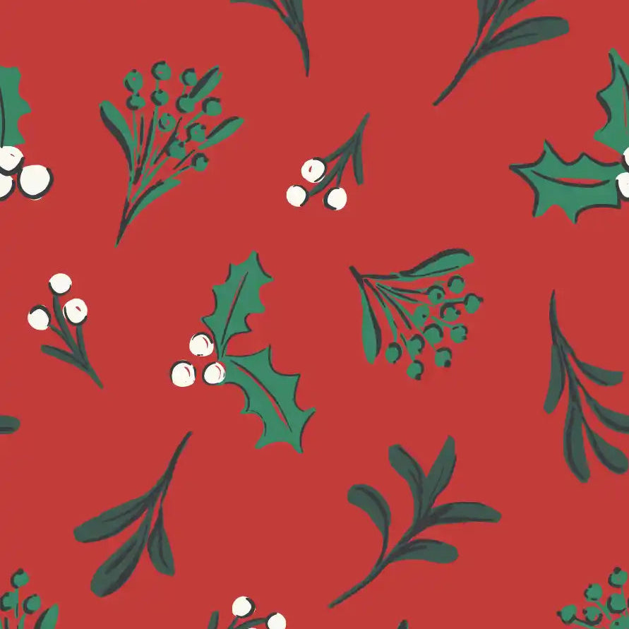 Xmas Grace Red - Family Fabrics B.V.